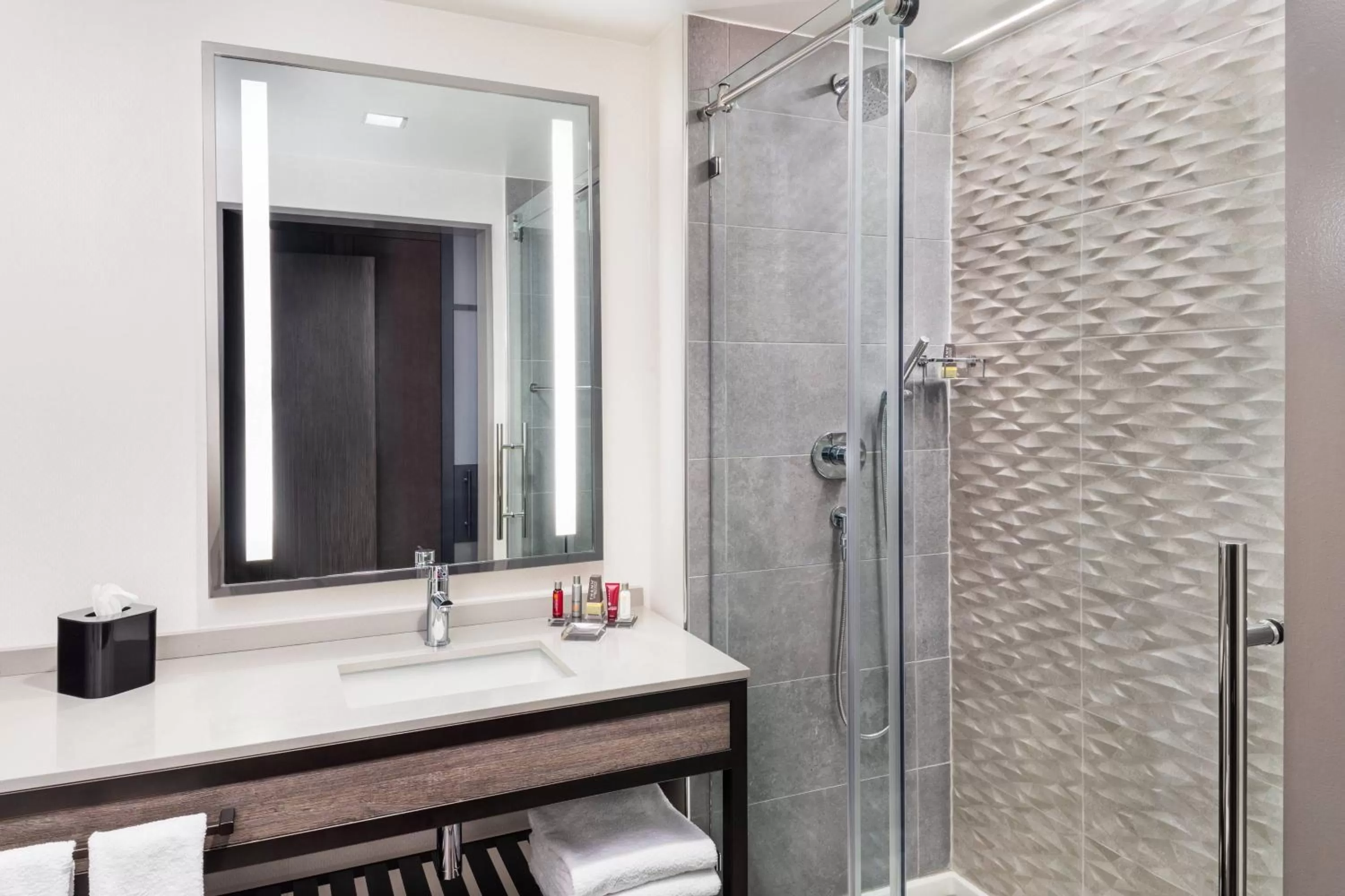 Bathroom in Lancaster Marriott at Penn Square