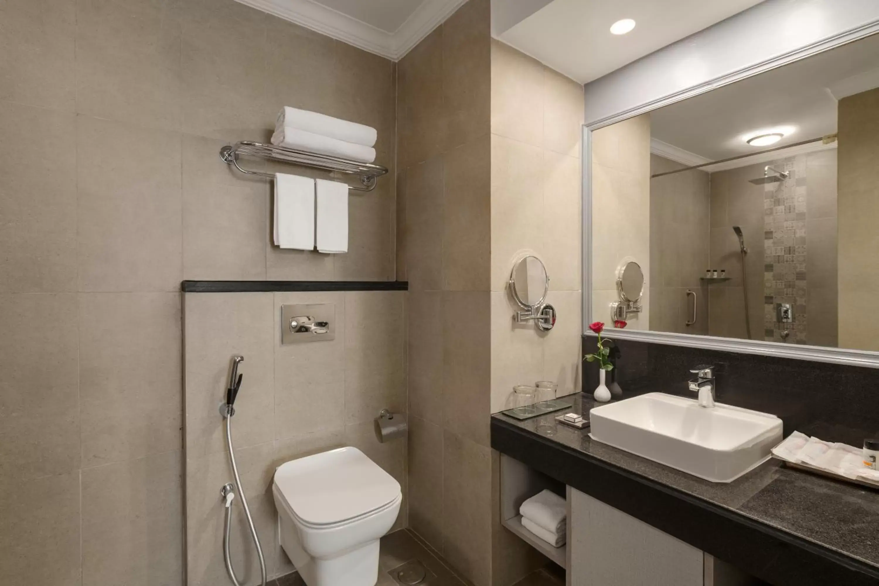 Property building, Bathroom in Ramada by Wyndham Mussoorie Mall Road