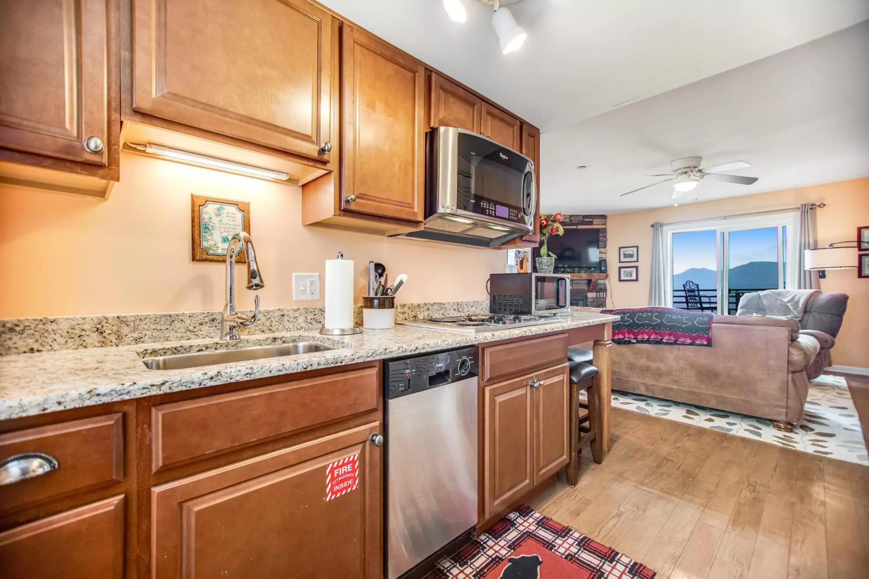 Kitchen/Kitchenette in Gatlinburg Summit Condo #6208