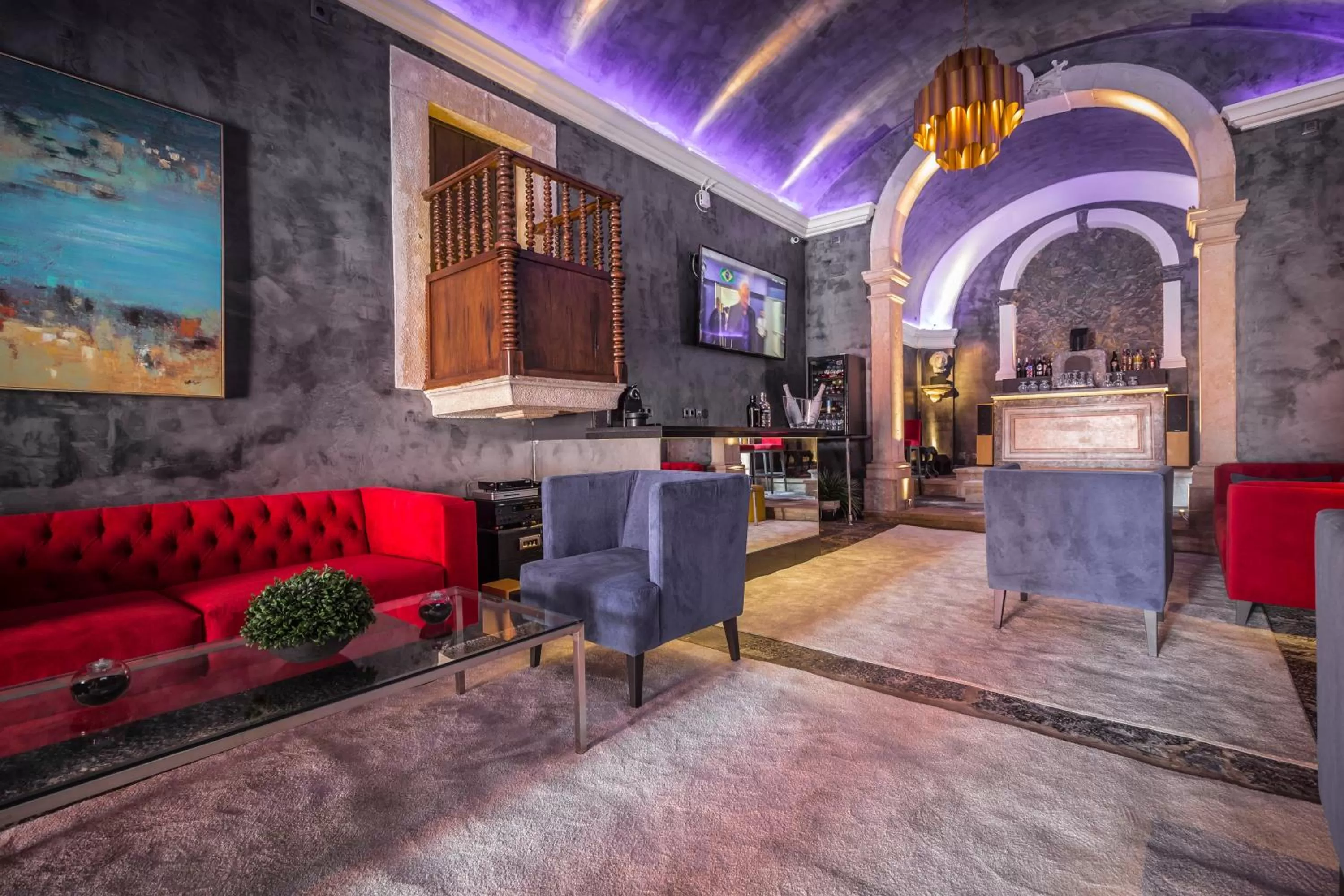 Lounge or bar in Paço do Bispo Boutique House