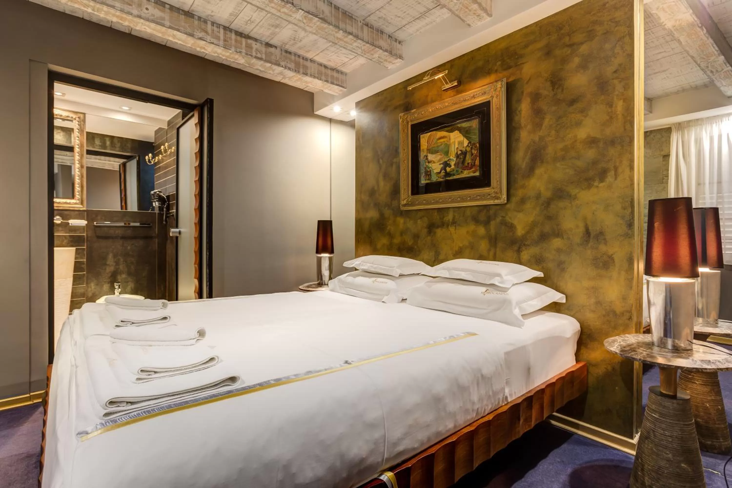 Bed in Boutique Hotel Hippocampus
