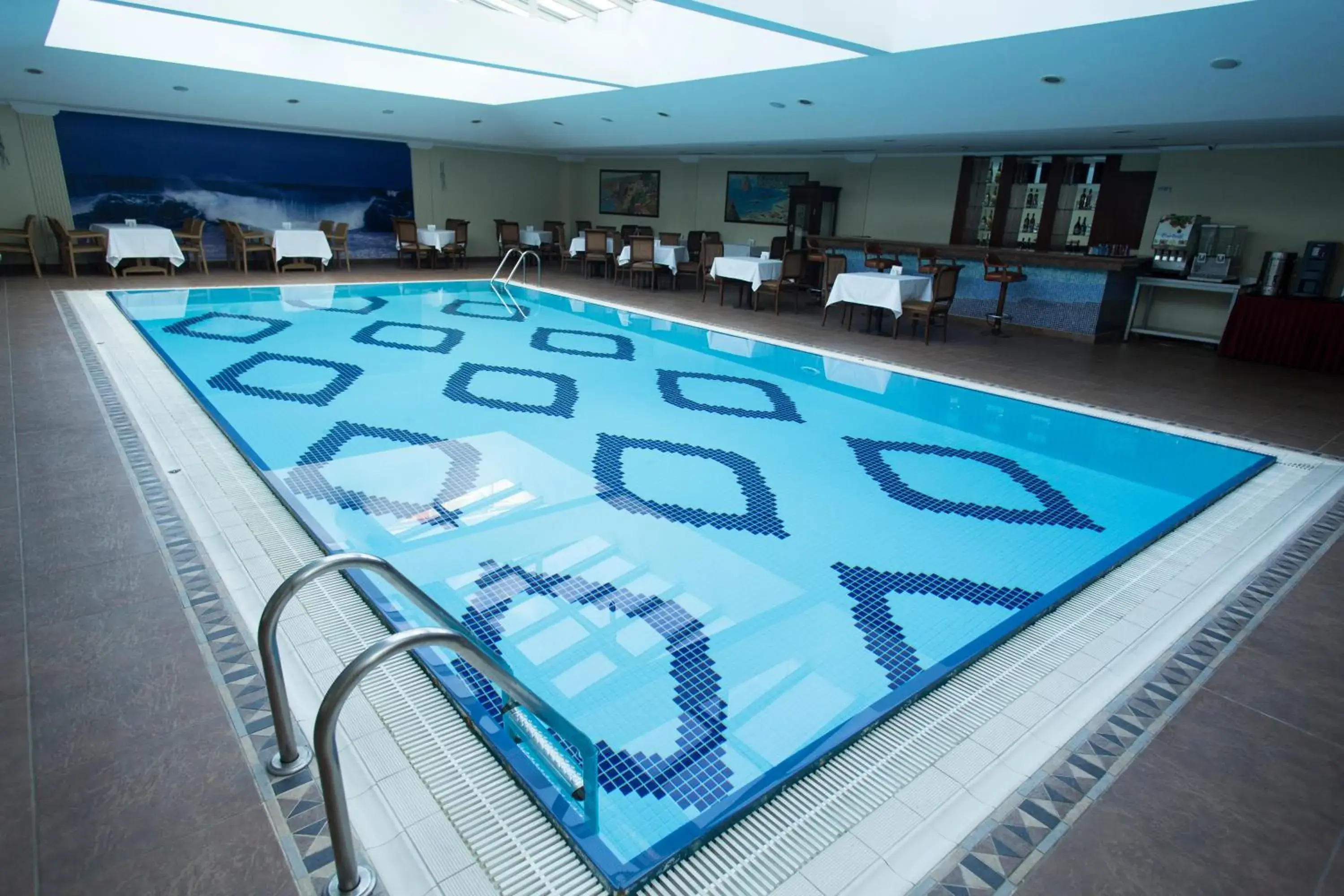 Pool view in Topkapi Inter Istanbul Hotel Pool view in Topkapi Inter Istanbul Hotel