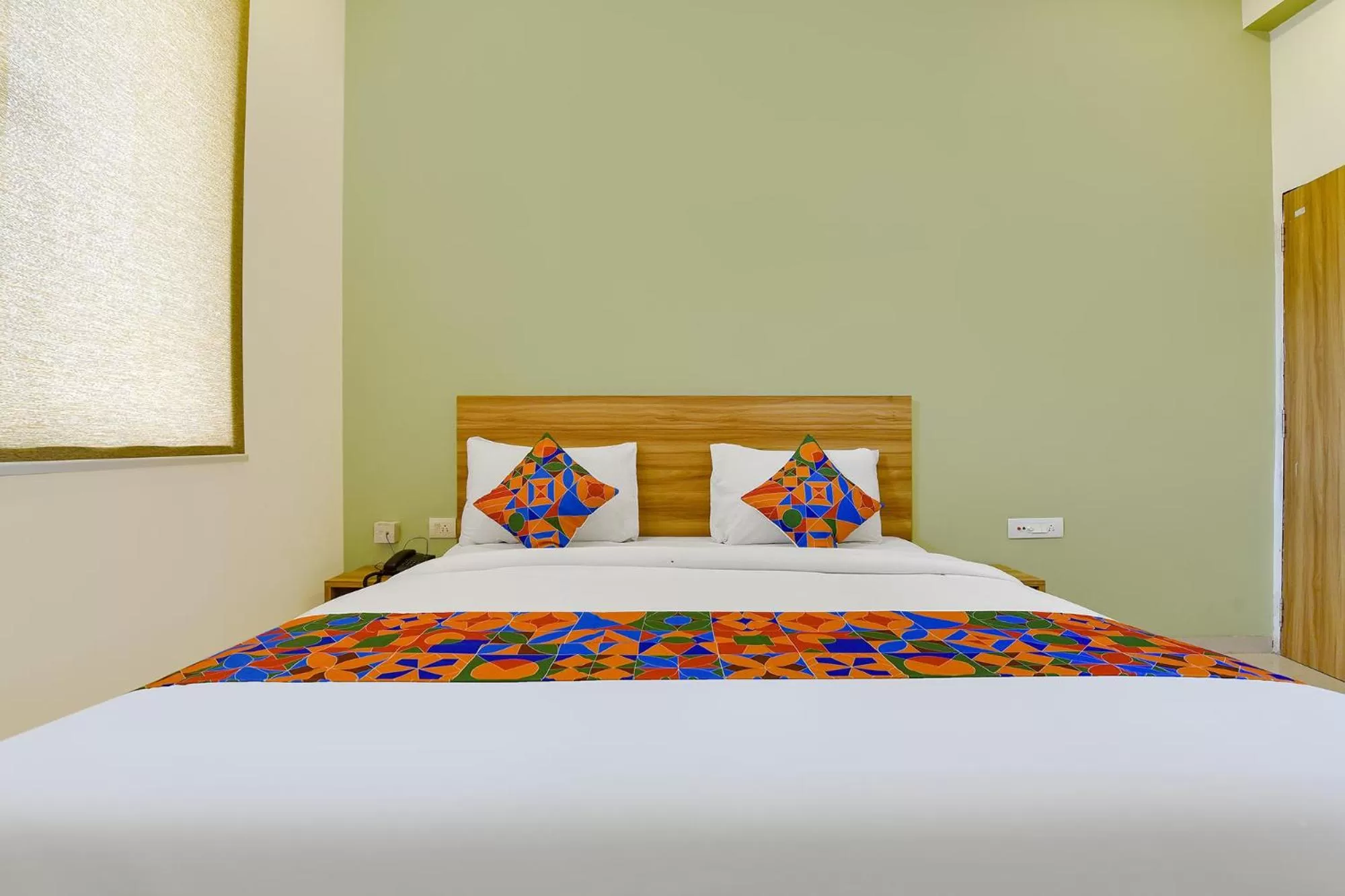 Bed in FabHotel Oxus