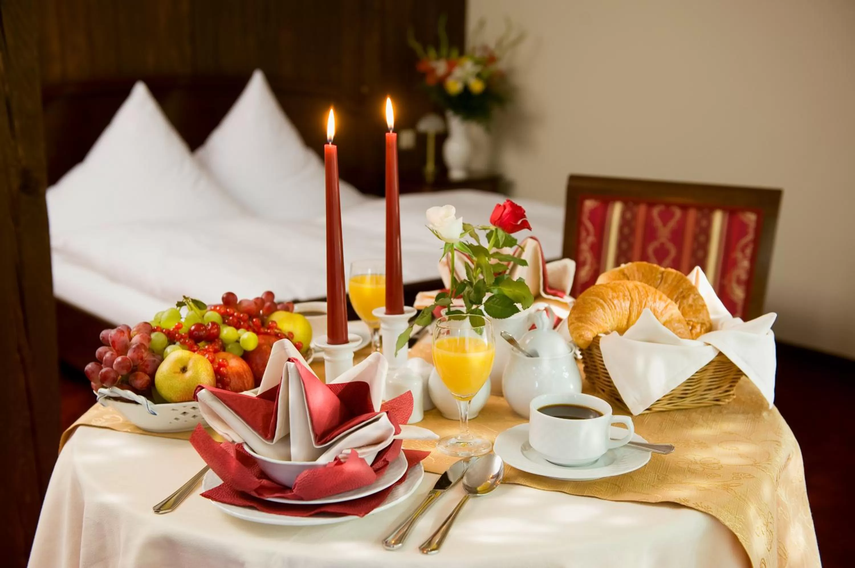 Food and drinks in Hotel Wellness Goldenes Fass Meißen