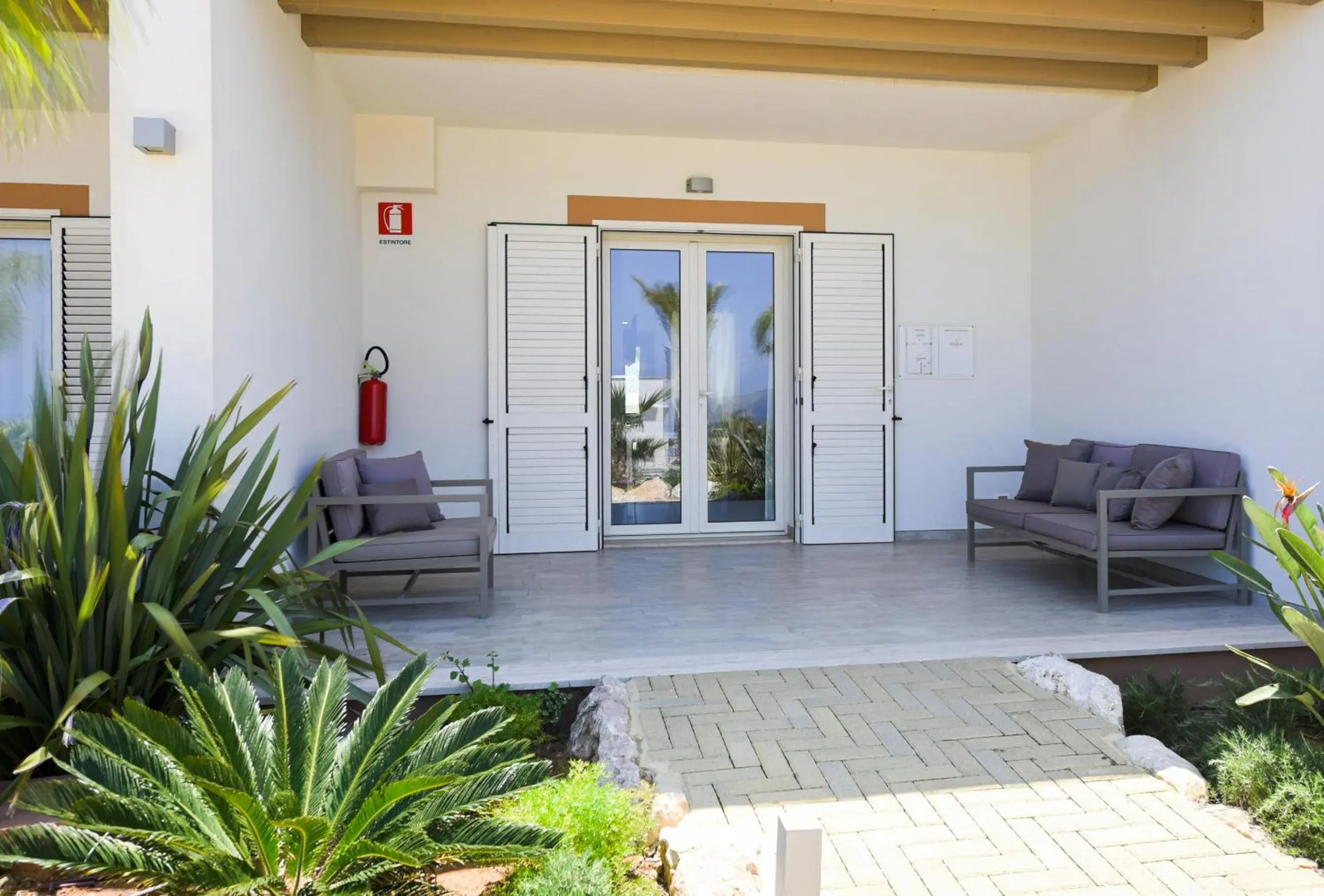 Patio in La Blanca Resort & Spa