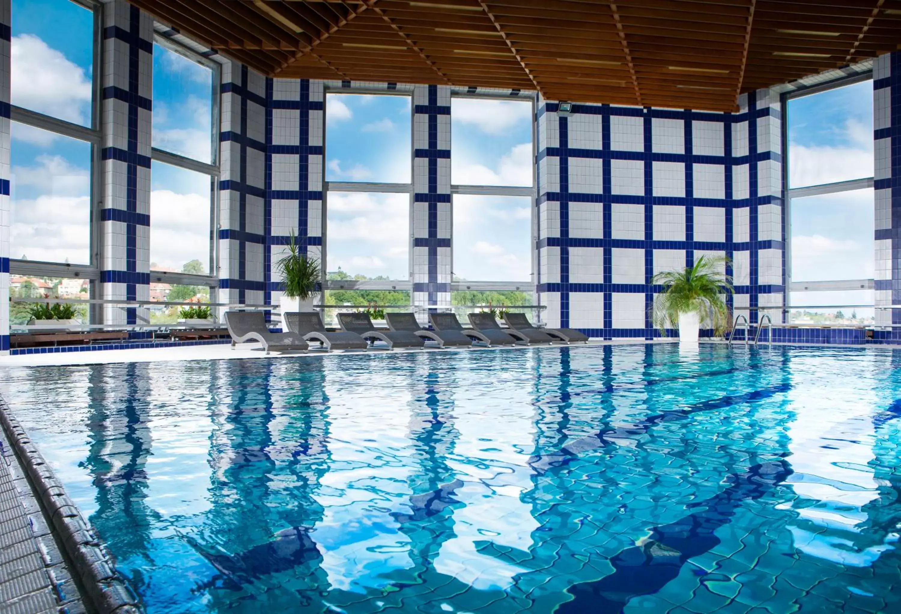 Swimming Pool in OREA Hotel Pyramida Praha