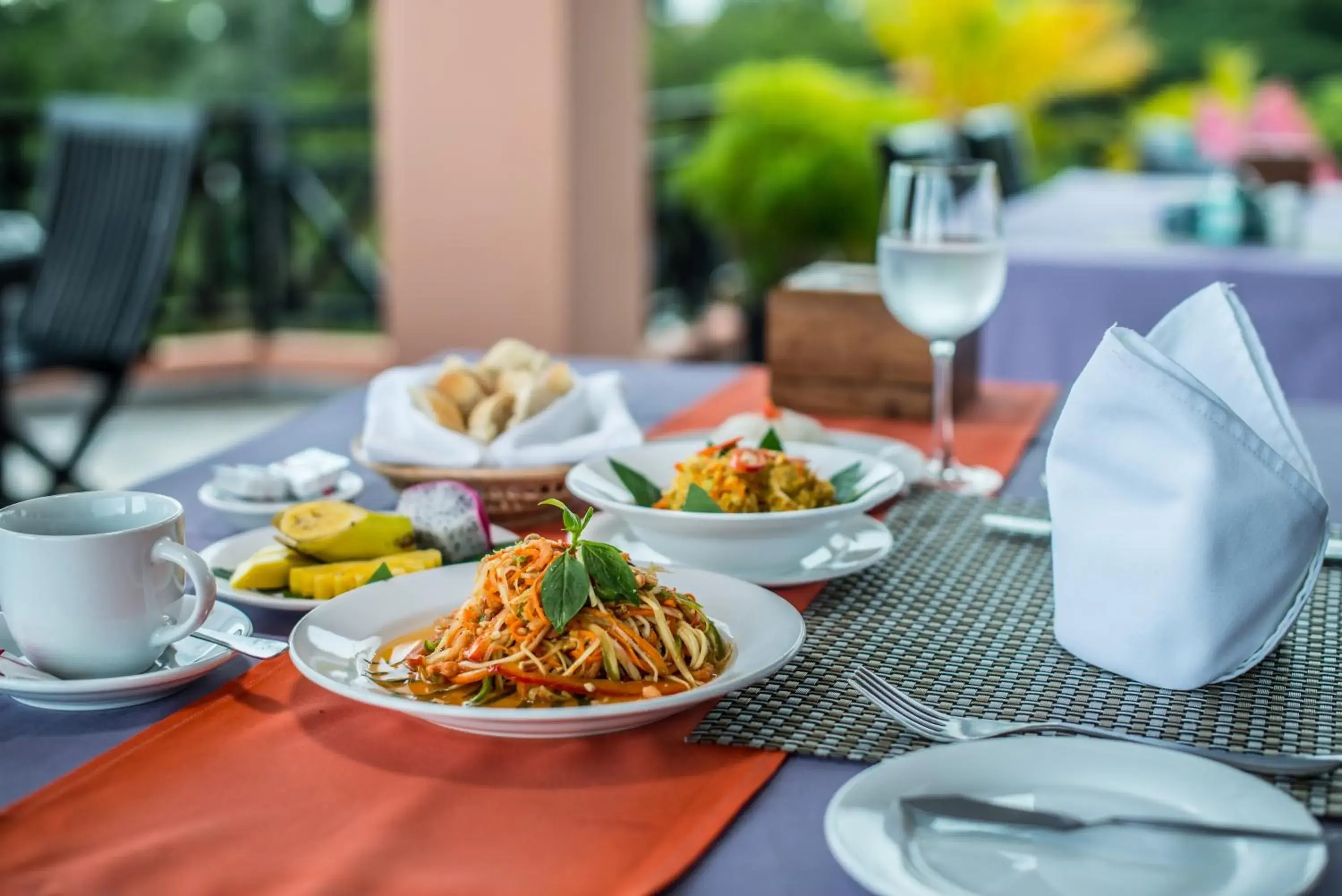 Lunch in Angkor Panoramic Boutique Hotel