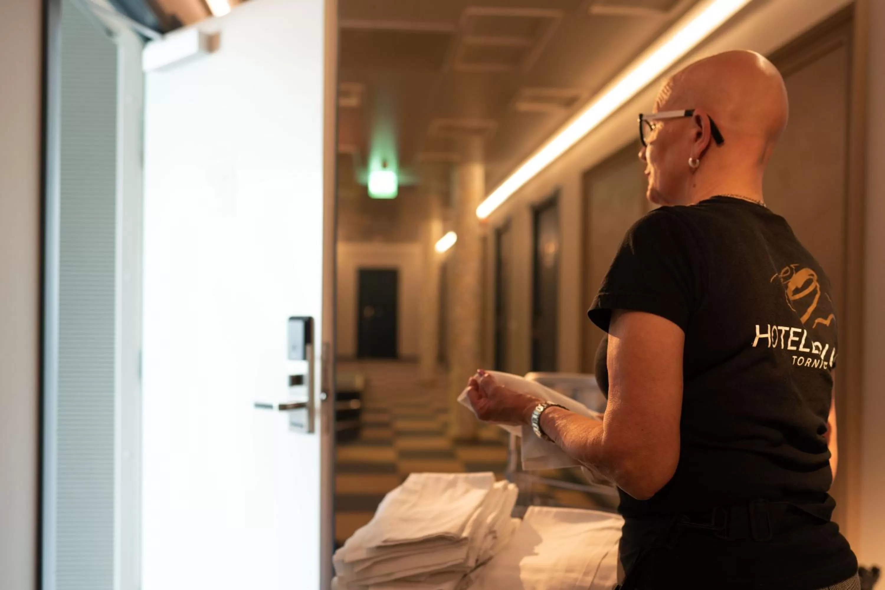 Bedroom in Hotelli Olof