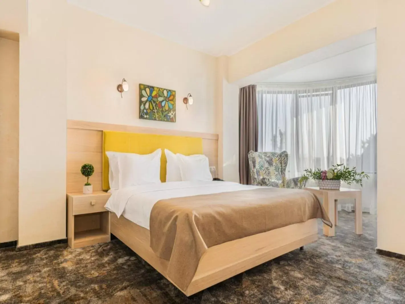 Bed in Faleza Hotel by Vega