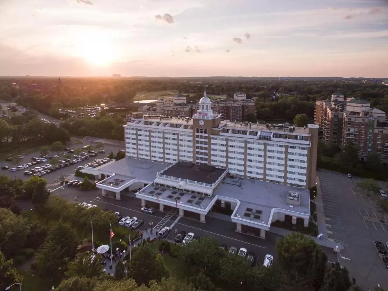 Bird's-eye View in Garden City Hotel