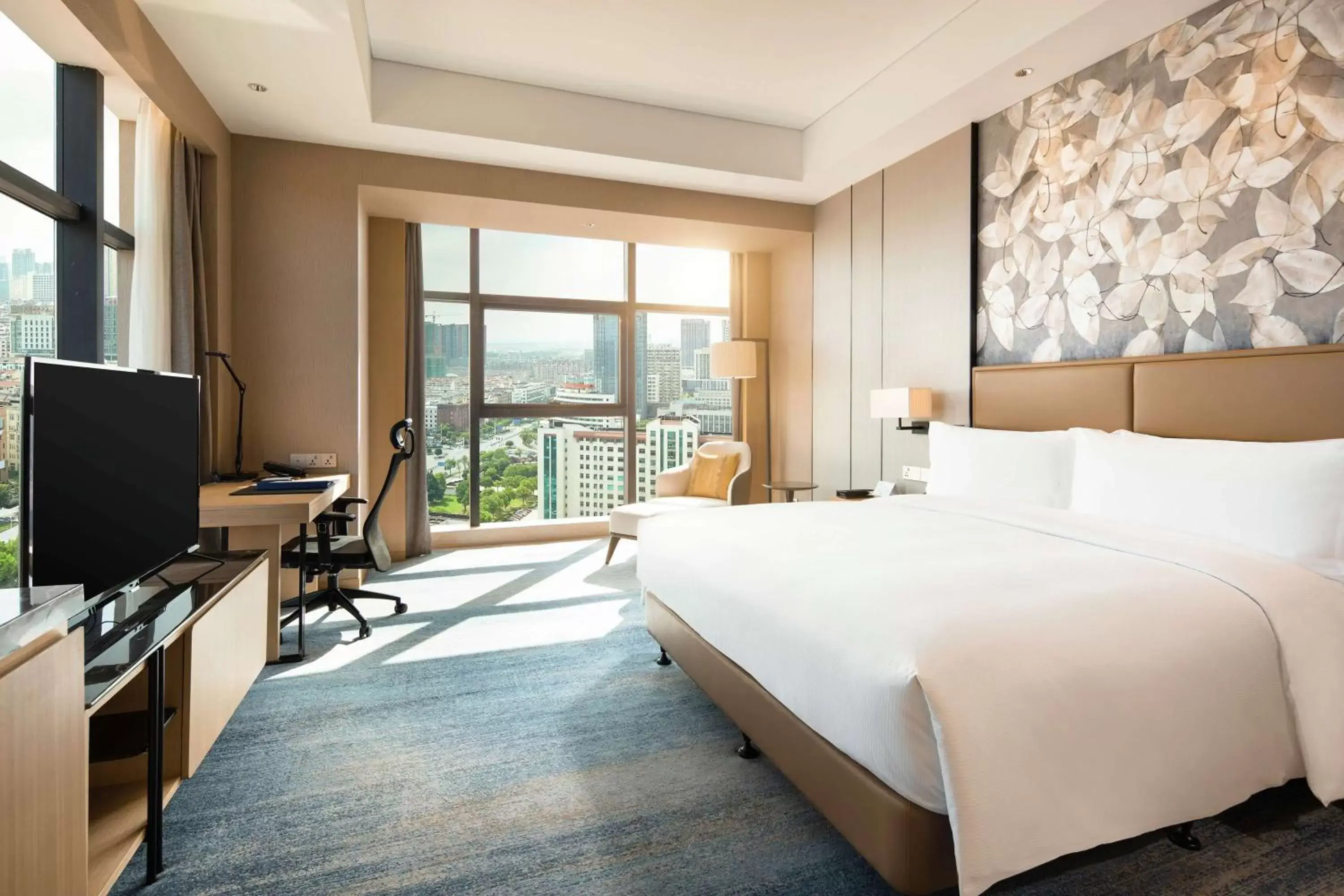Bedroom, Bed in Doubletree By Hilton Yangzhou Bedroom, Bed in Doubletree By Hilton Yangzhou