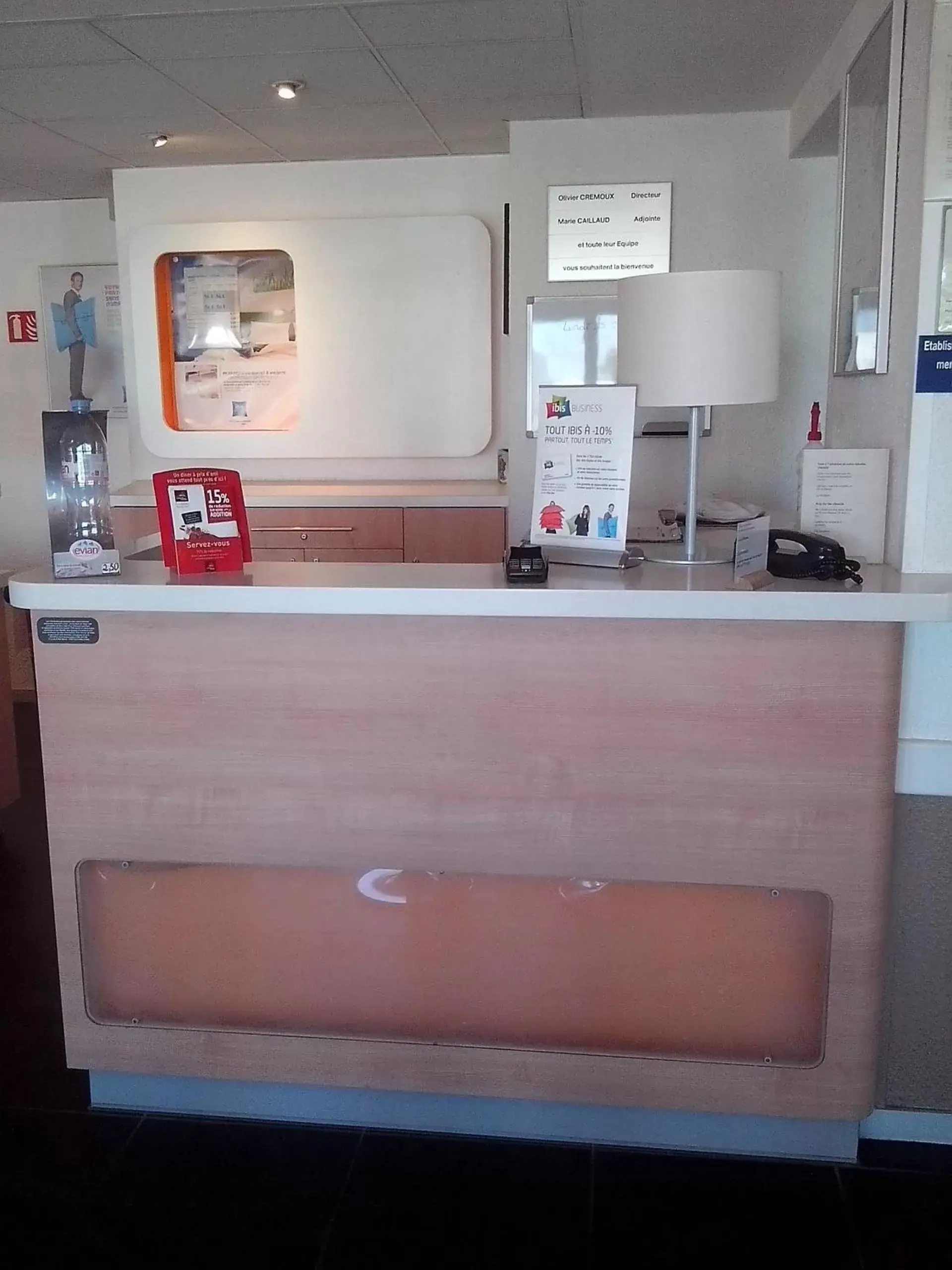 Lobby or reception, Lobby/Reception in ibis budget Poitiers Sud