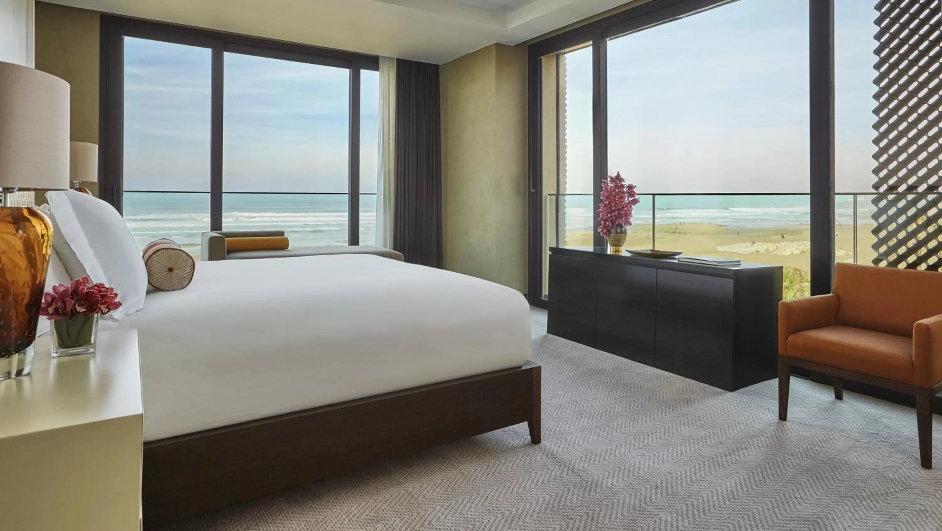 Day, Bed in Four Seasons Hotel Casablanca