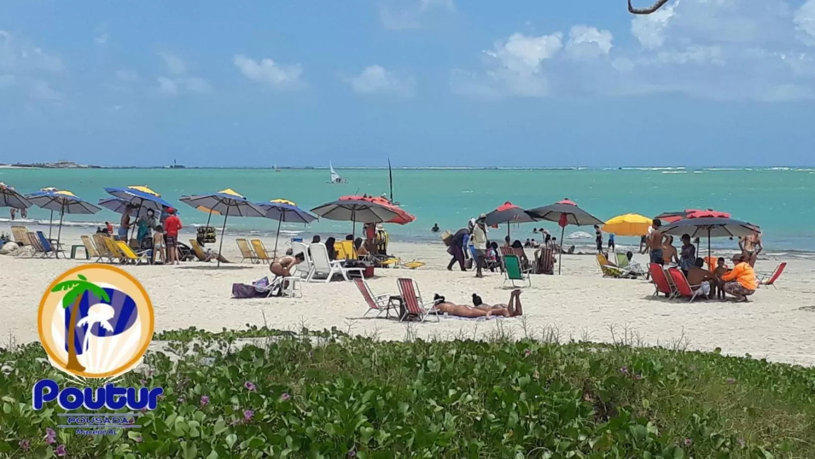 Beach in Poutur Pousada