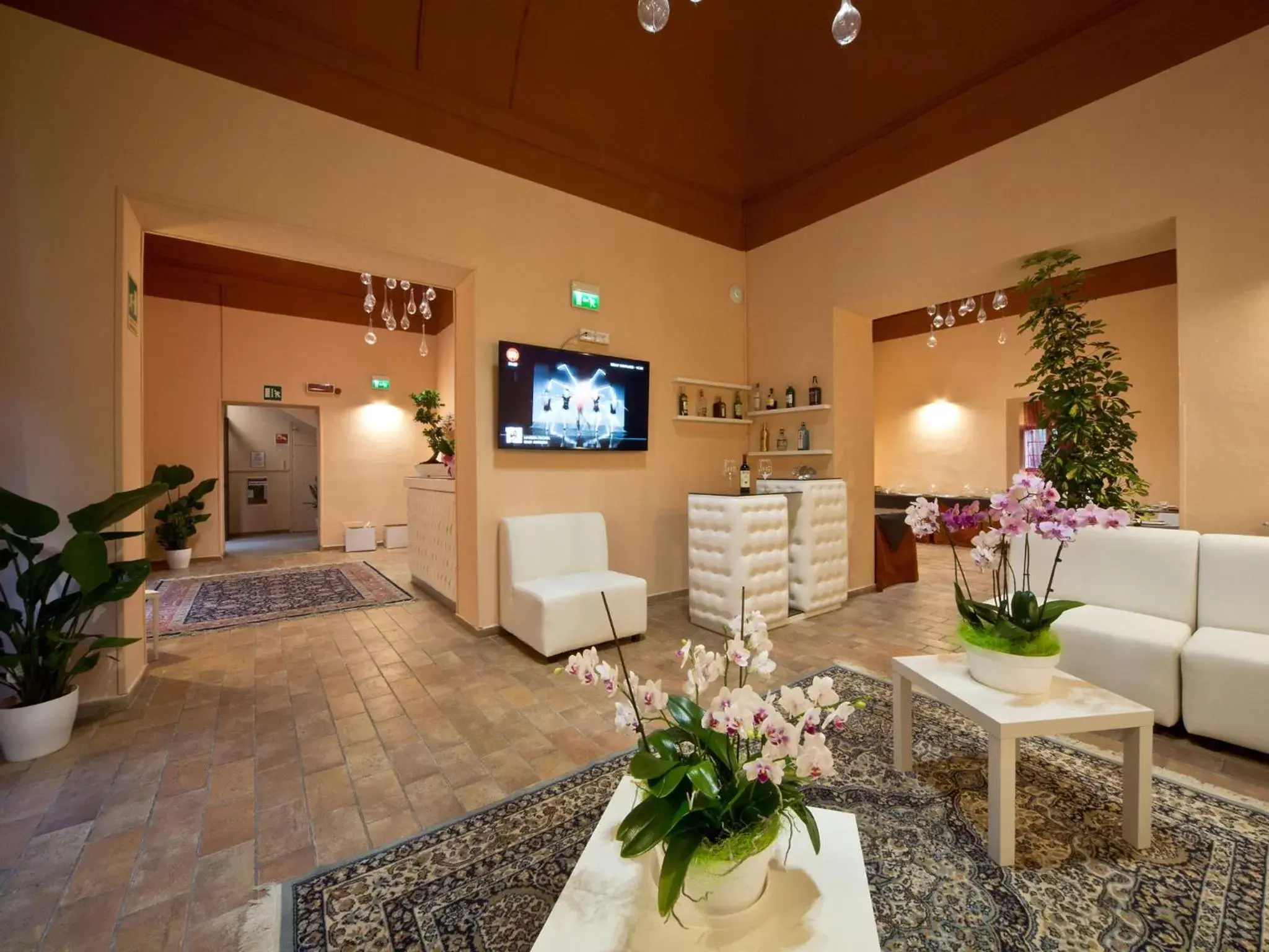 Communal lounge/ TV room, Lounge/Bar in Hotel Palazzo Renieri - 3stelle S