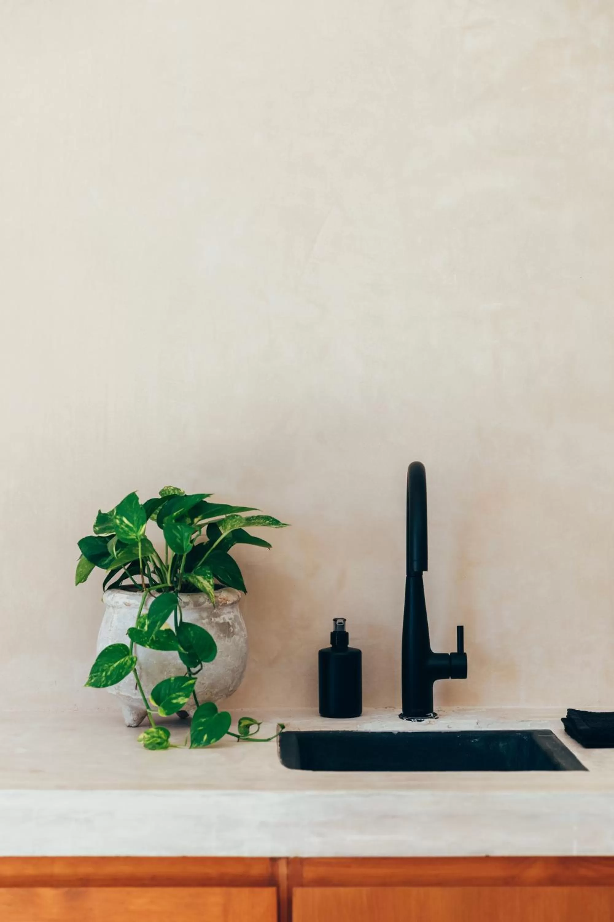 Kitchen or kitchenette in Cucu Hotel El Cuyo