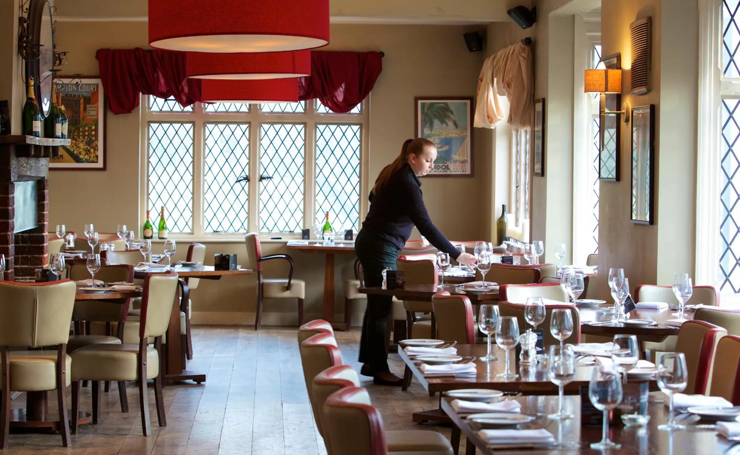 Restaurant/places to eat in Mercure Thame Lambert Hotel