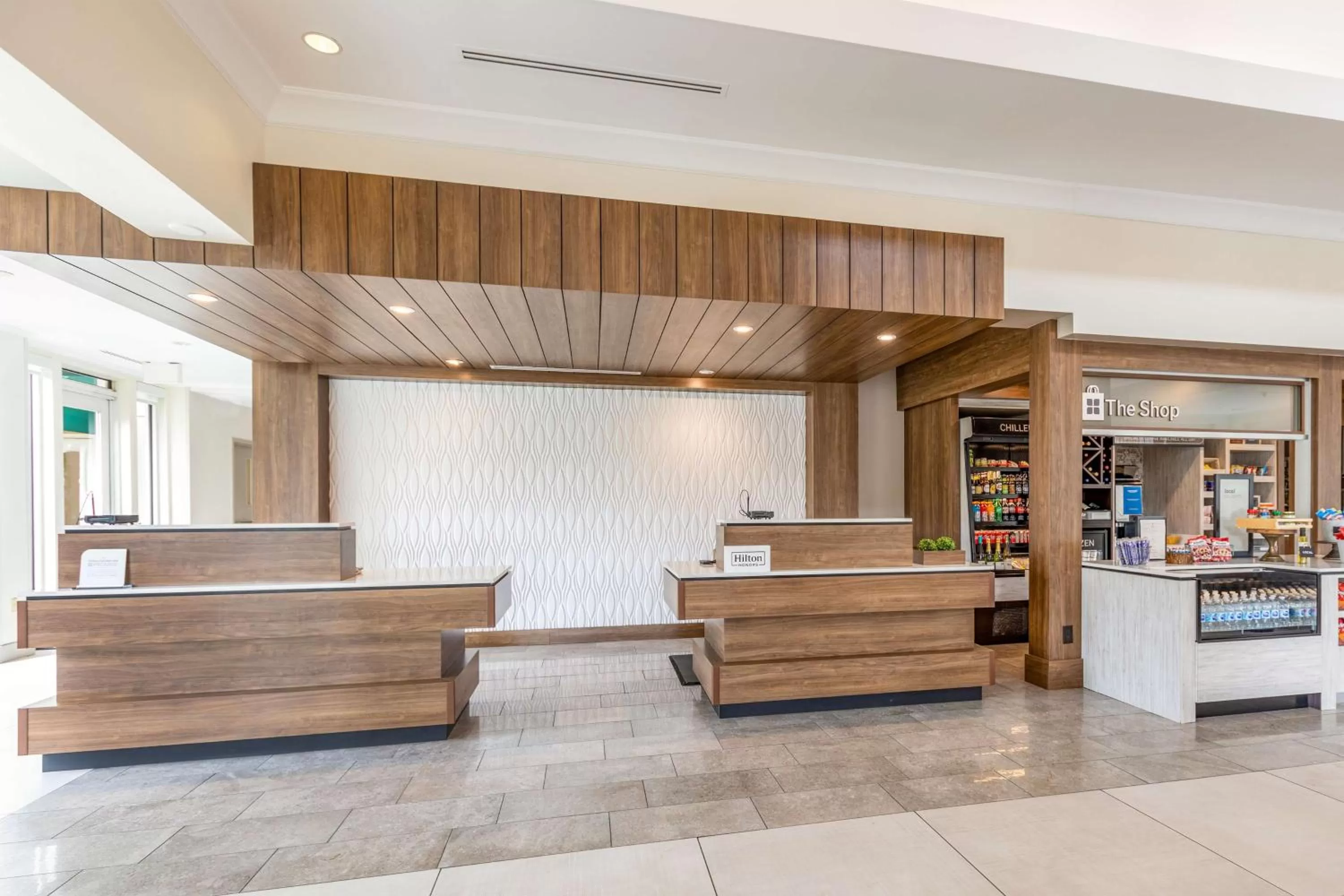 Lobby or reception in Hilton Garden Inn Gilroy