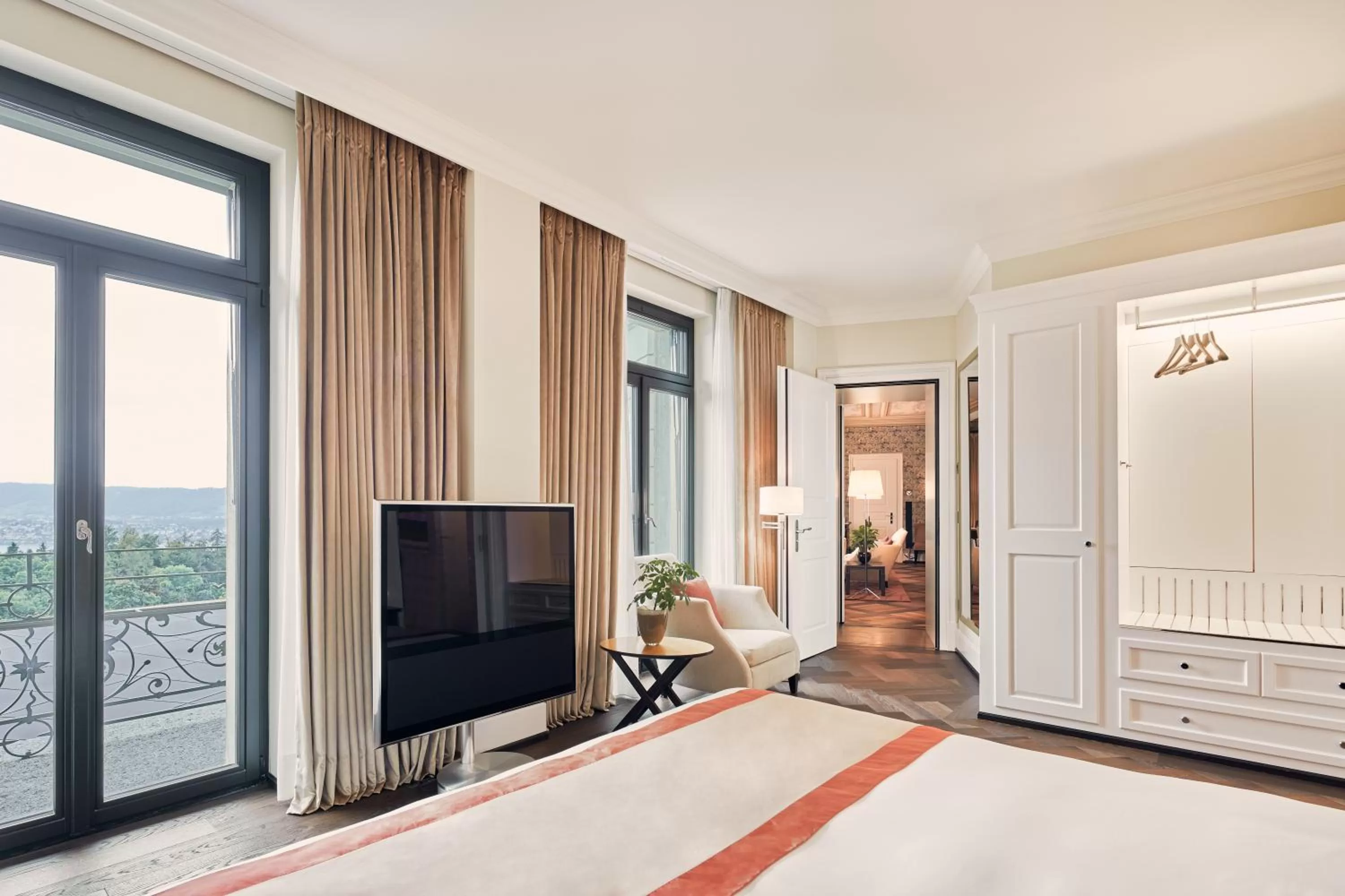 Bedroom, Bed in The Dolder Grand - City and Spa Resort Zurich