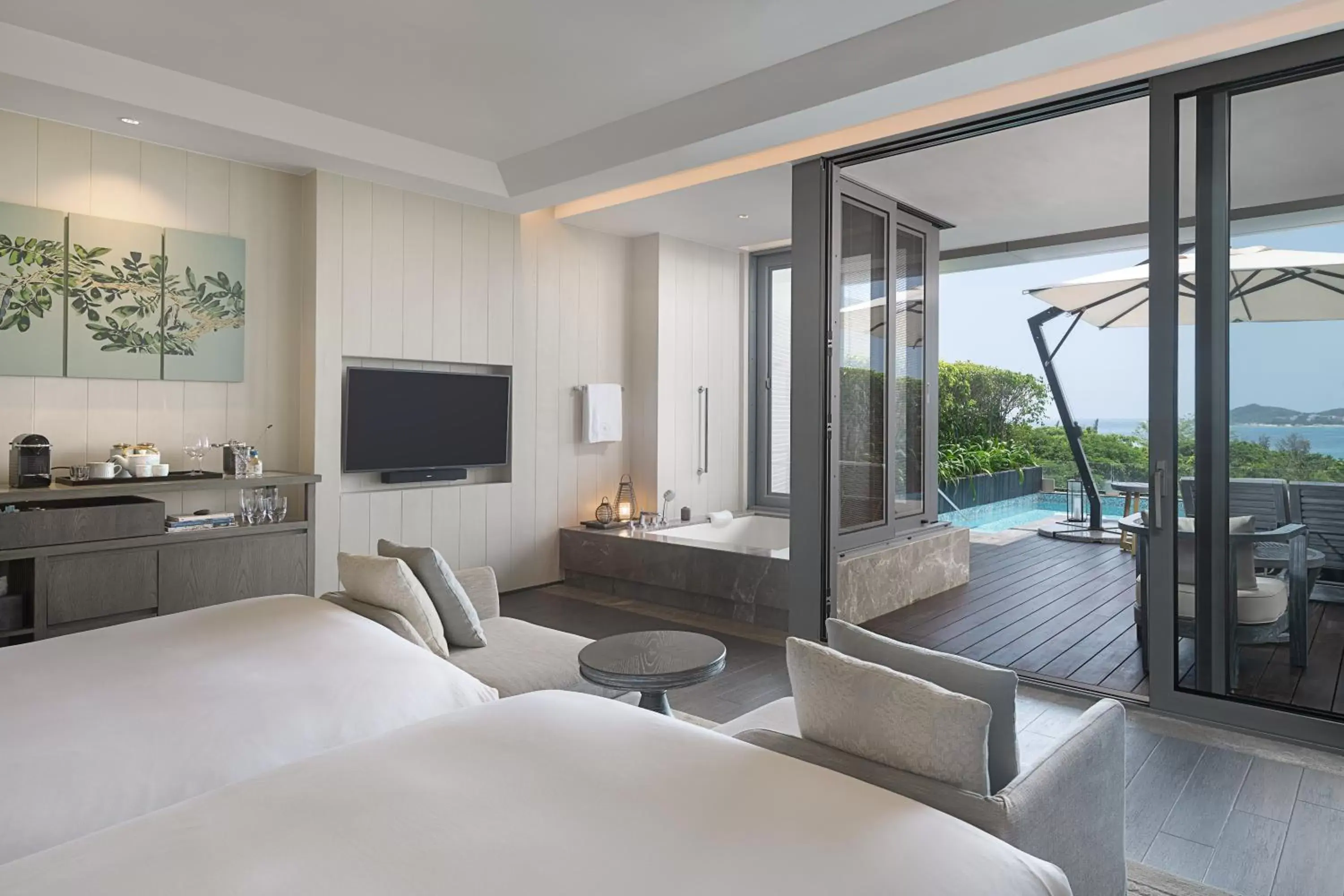 Bedroom in Rosewood Sanya