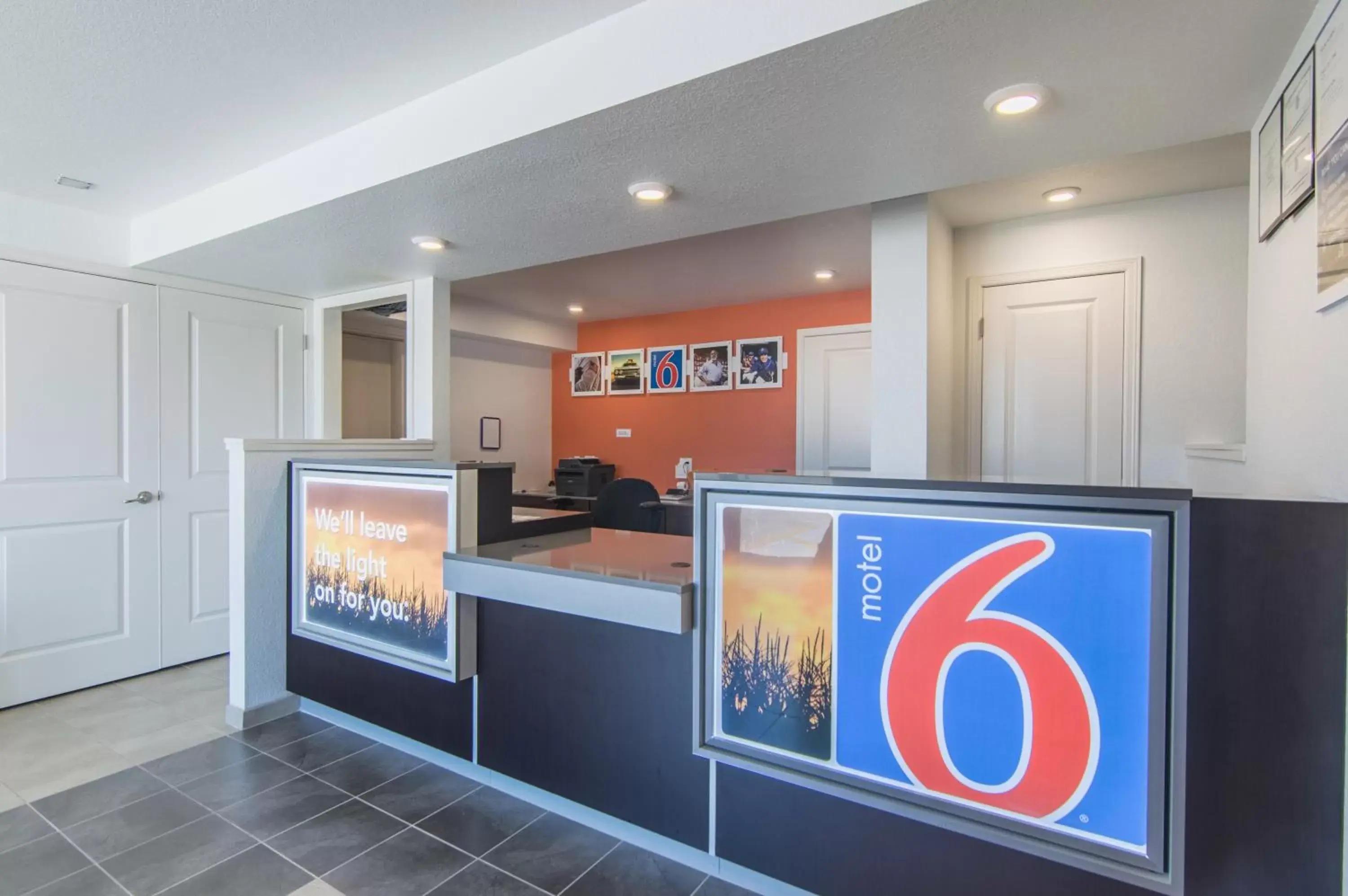 Lobby or reception, Lobby/Reception in Motel 6-Liberal, KS