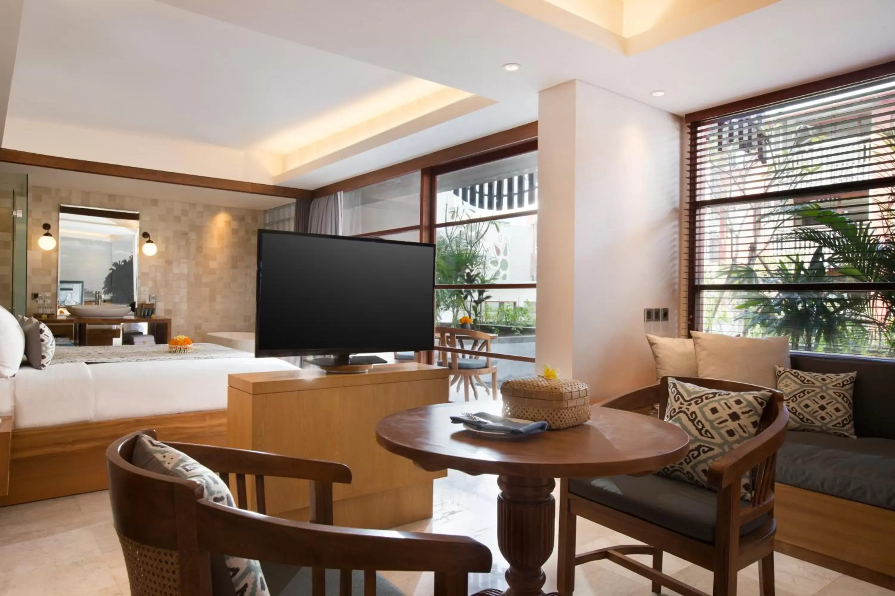 Living room in Amnaya Resort Kuta Living room in Amnaya Resort Kuta