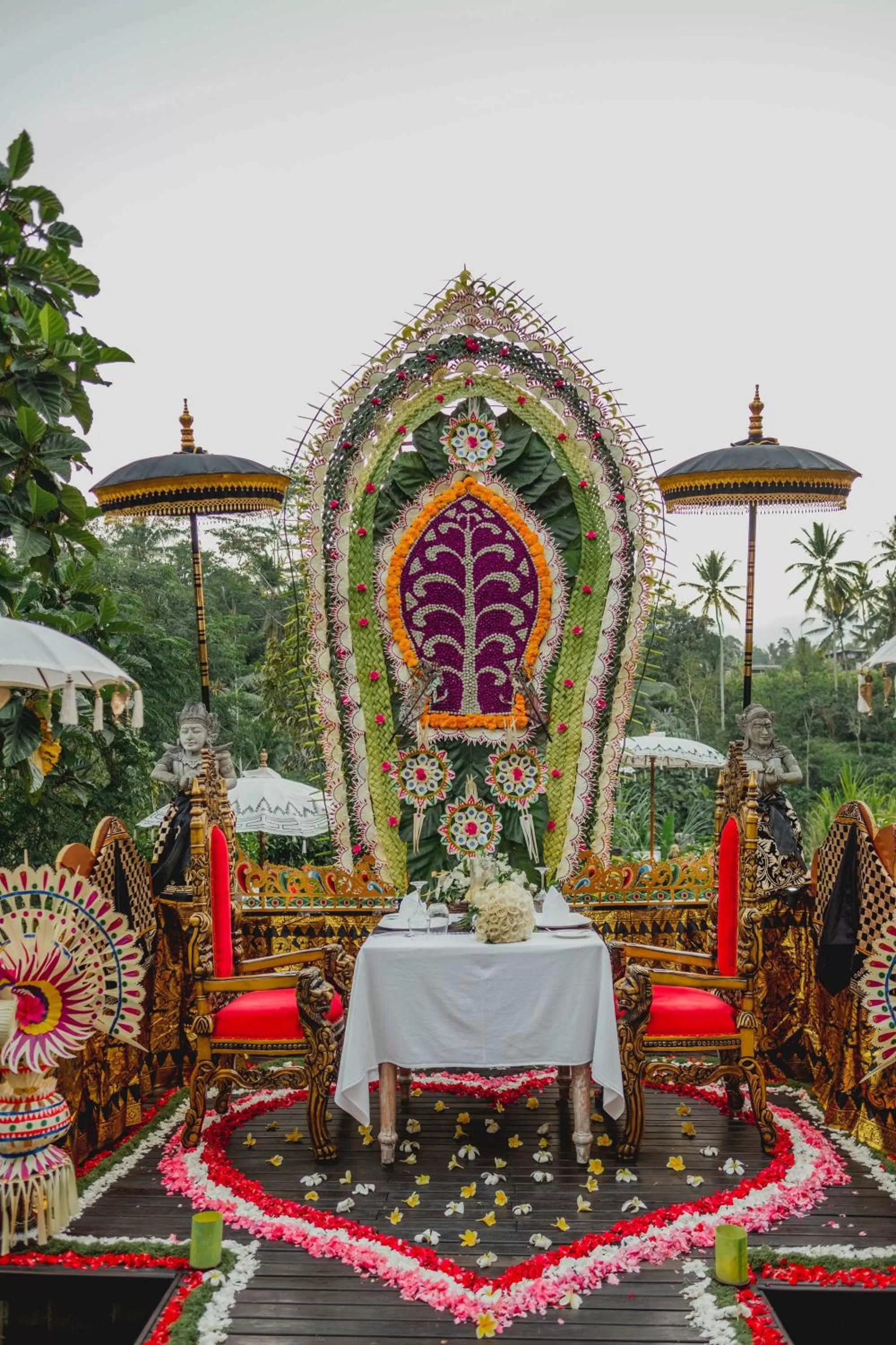 Banquet/Function facilities in The Kayon Resort