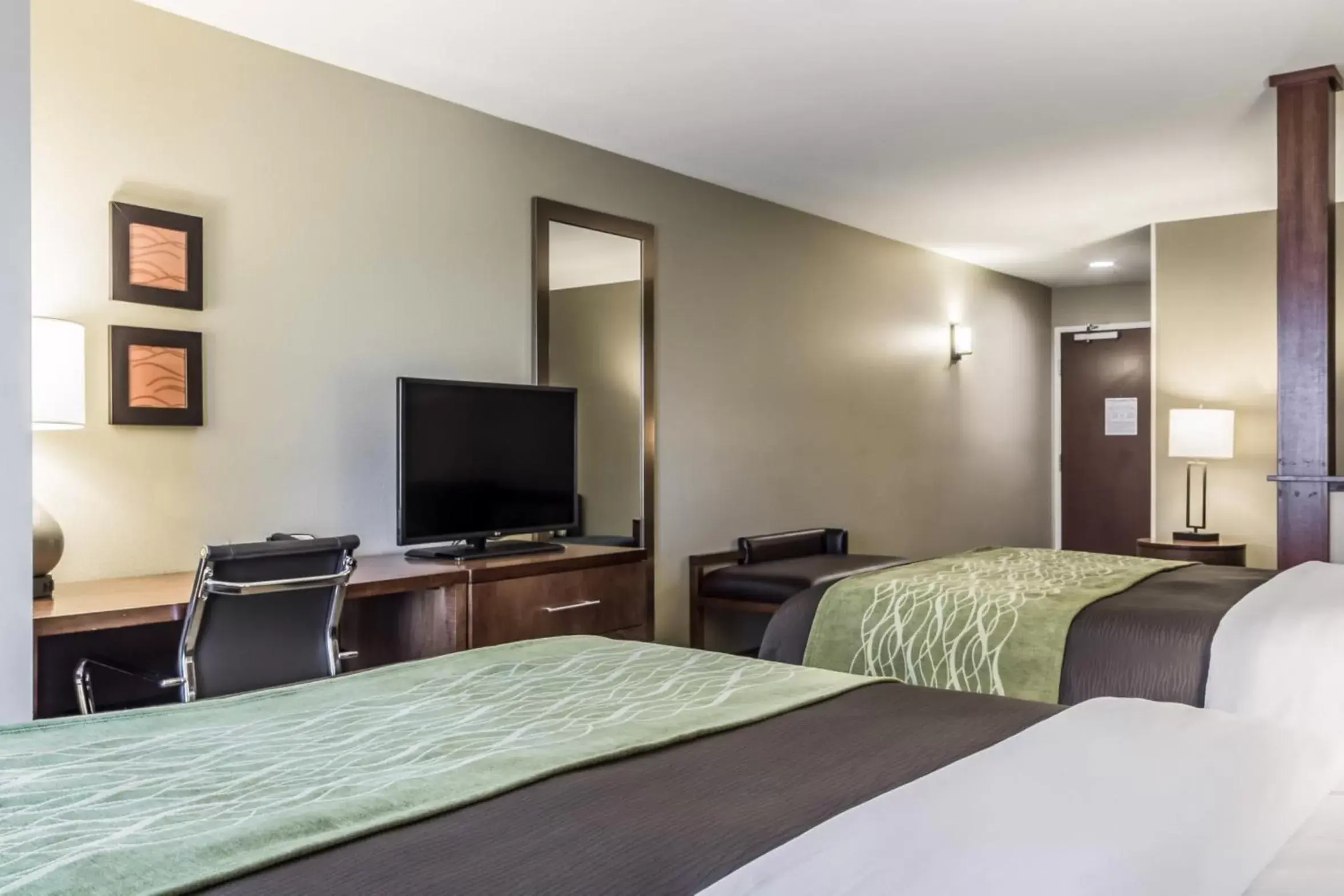 TV and multimedia, TV/Entertainment Center in Comfort Inn & Suites Avera Southwest