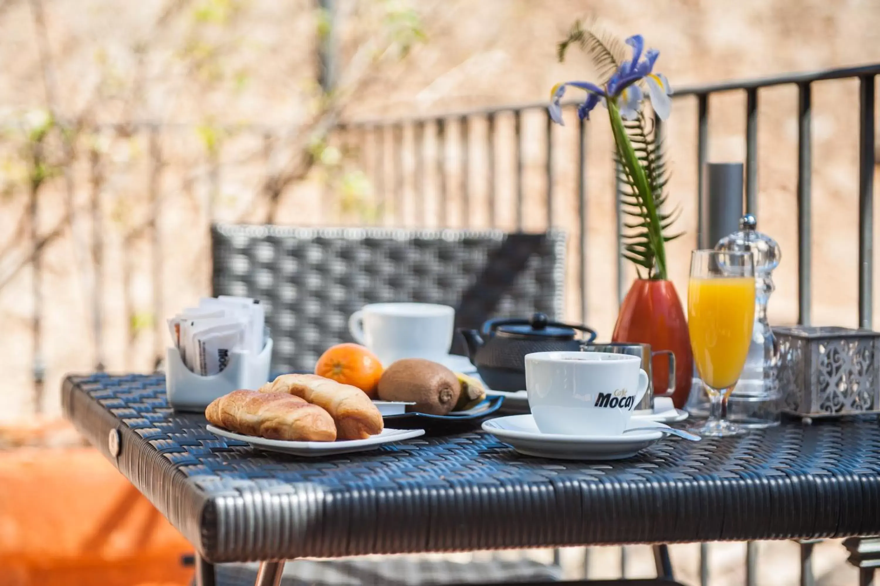 Balcony/Terrace, Breakfast in Hotel Can Simo