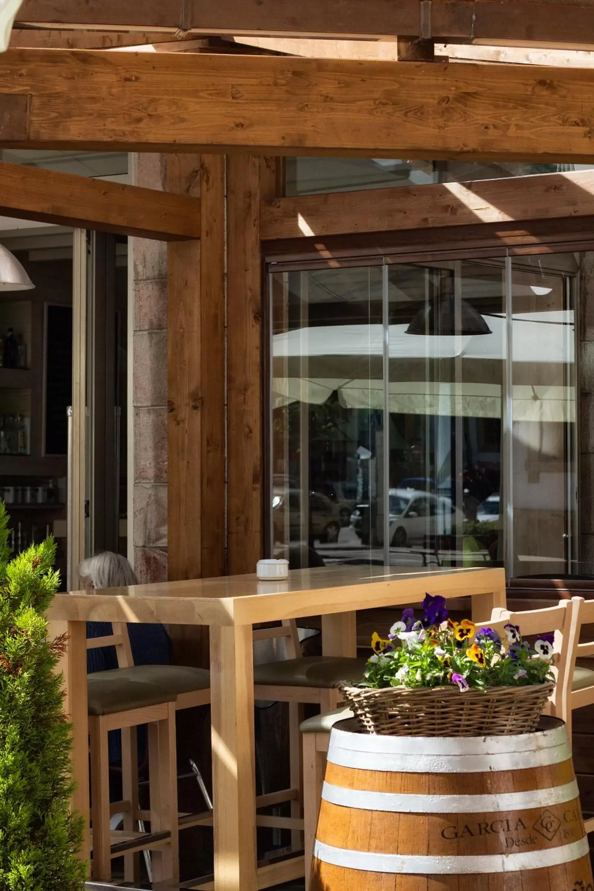 Balcony/Terrace in Hotel Los Lagos Nature