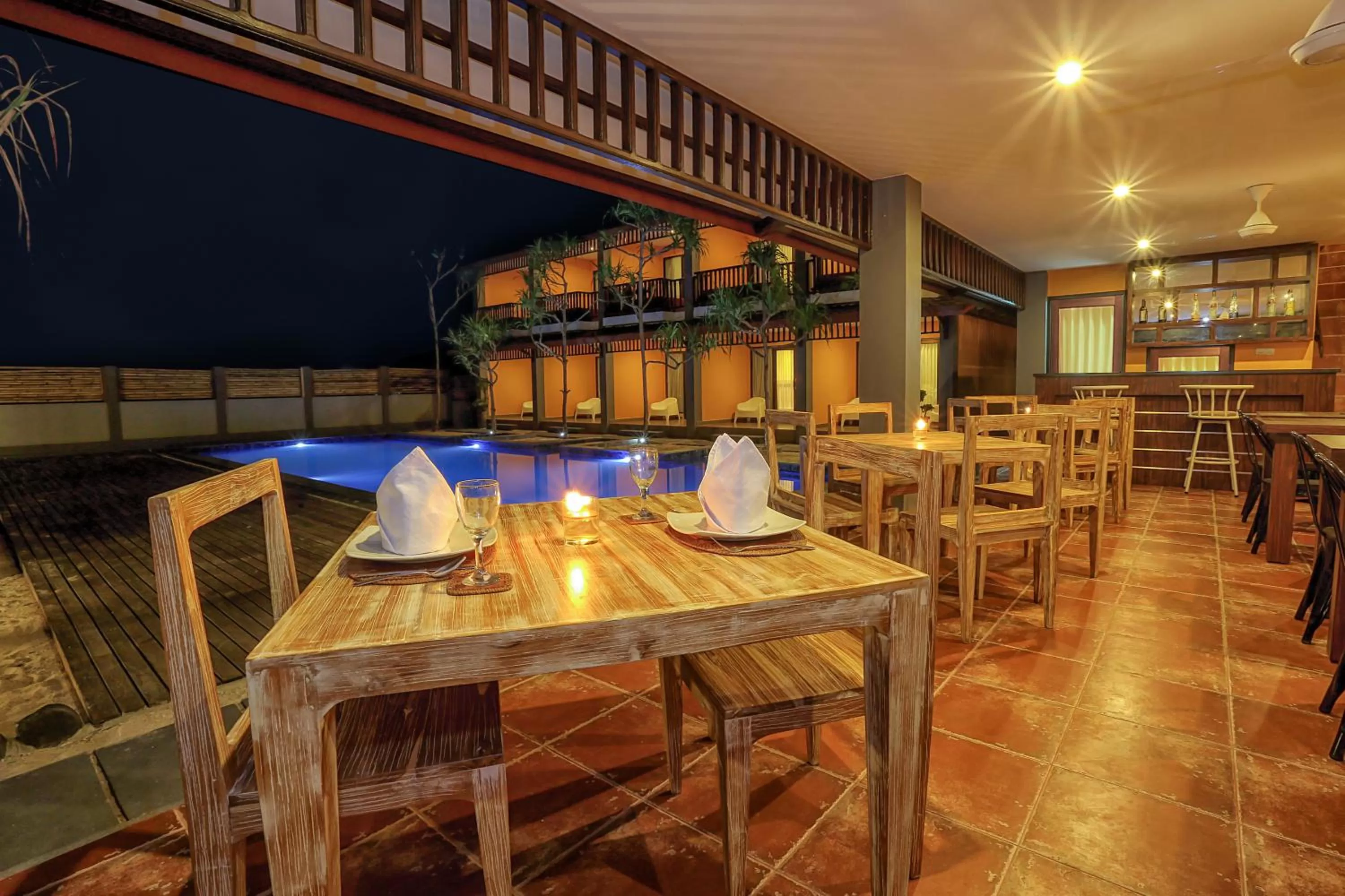 Restaurant/places to eat in Sunset House Gili Meno