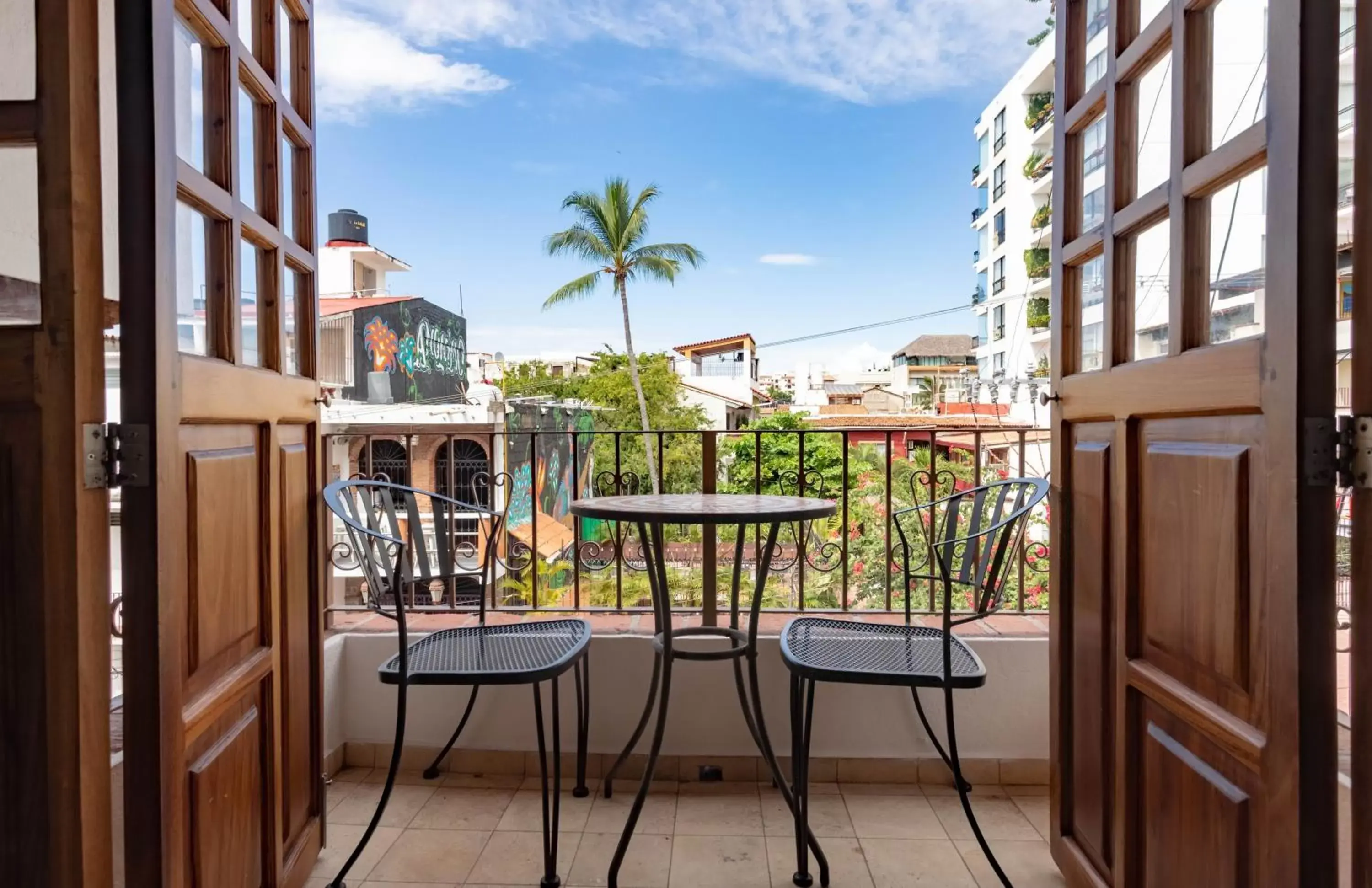 Balcony/Terrace in Olas Altas Suites Departamentos