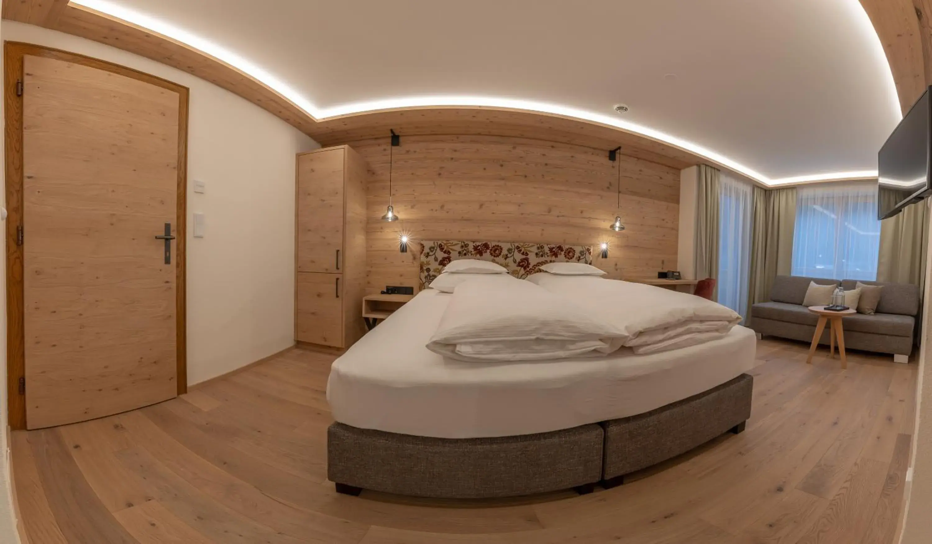 Bed in Hotel Garni Glockenstuhl