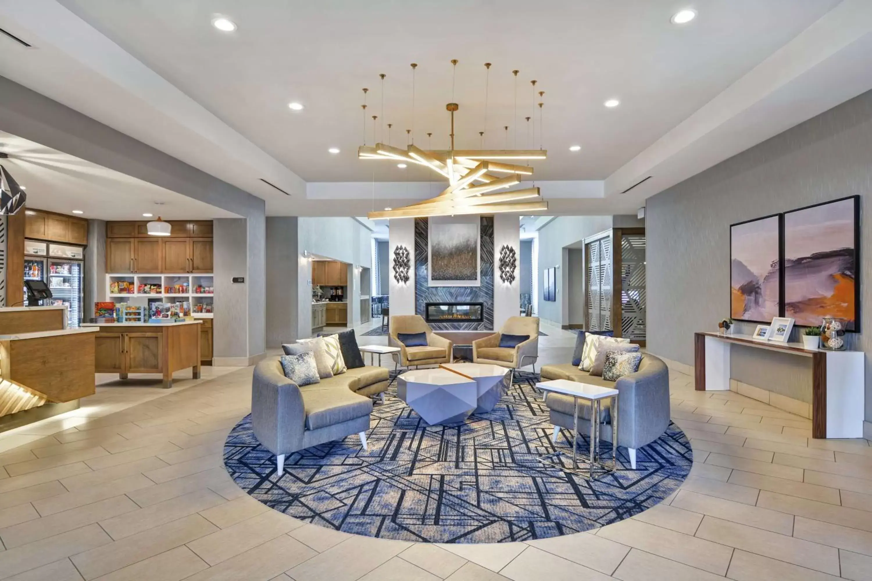 Lobby or reception in Homewood Suites By Hilton Lynchburg