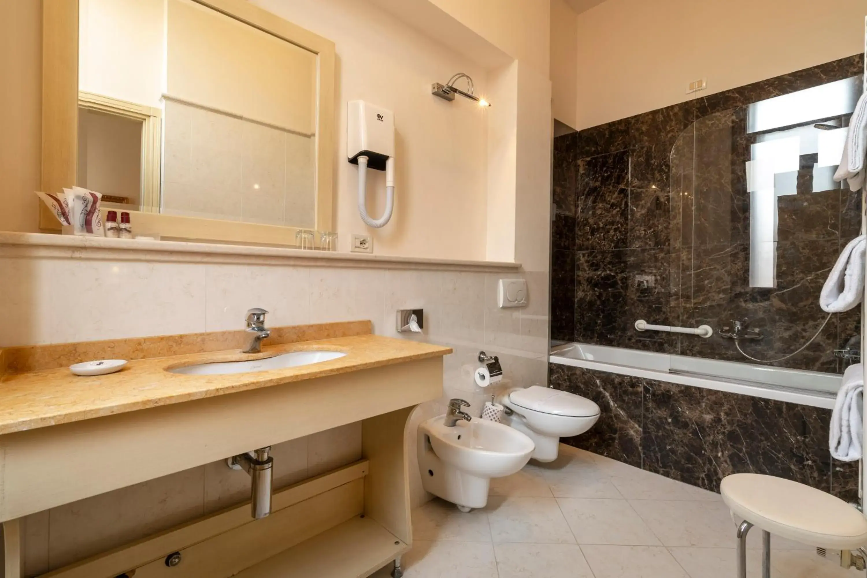 Bathroom in Hotel Bella Venezia