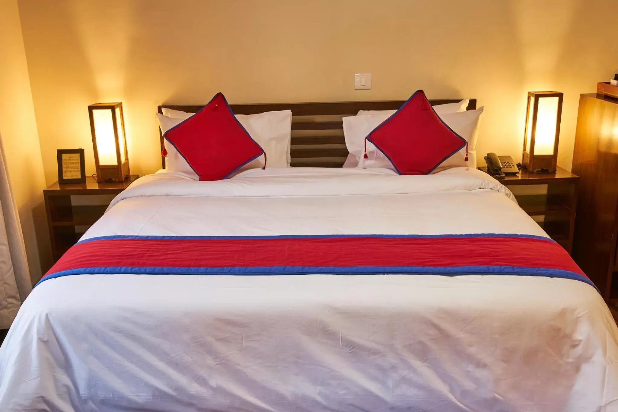 Bed in Shambaling Boutique Hotel