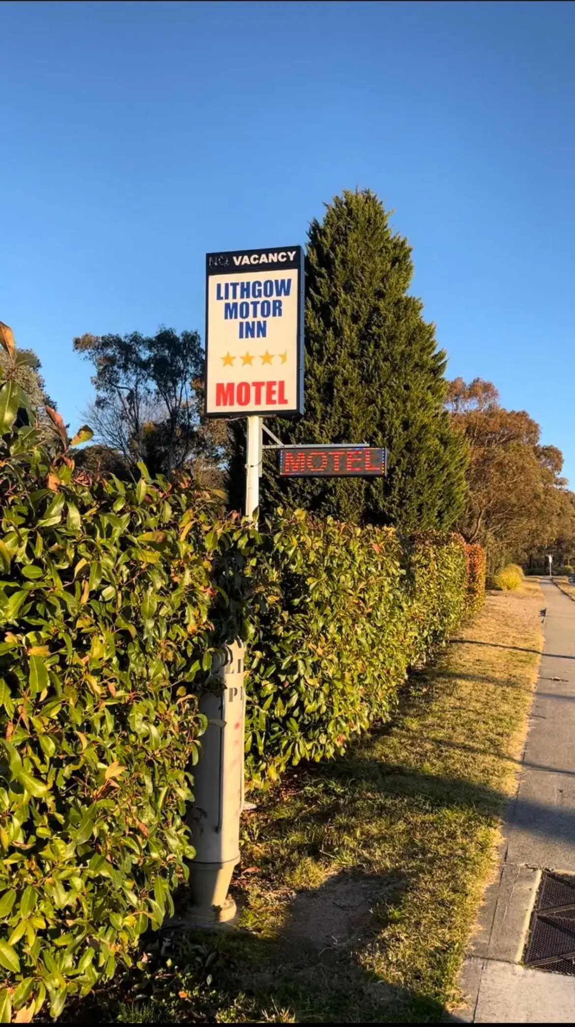 Property logo or sign in Lithgow Motor Inn