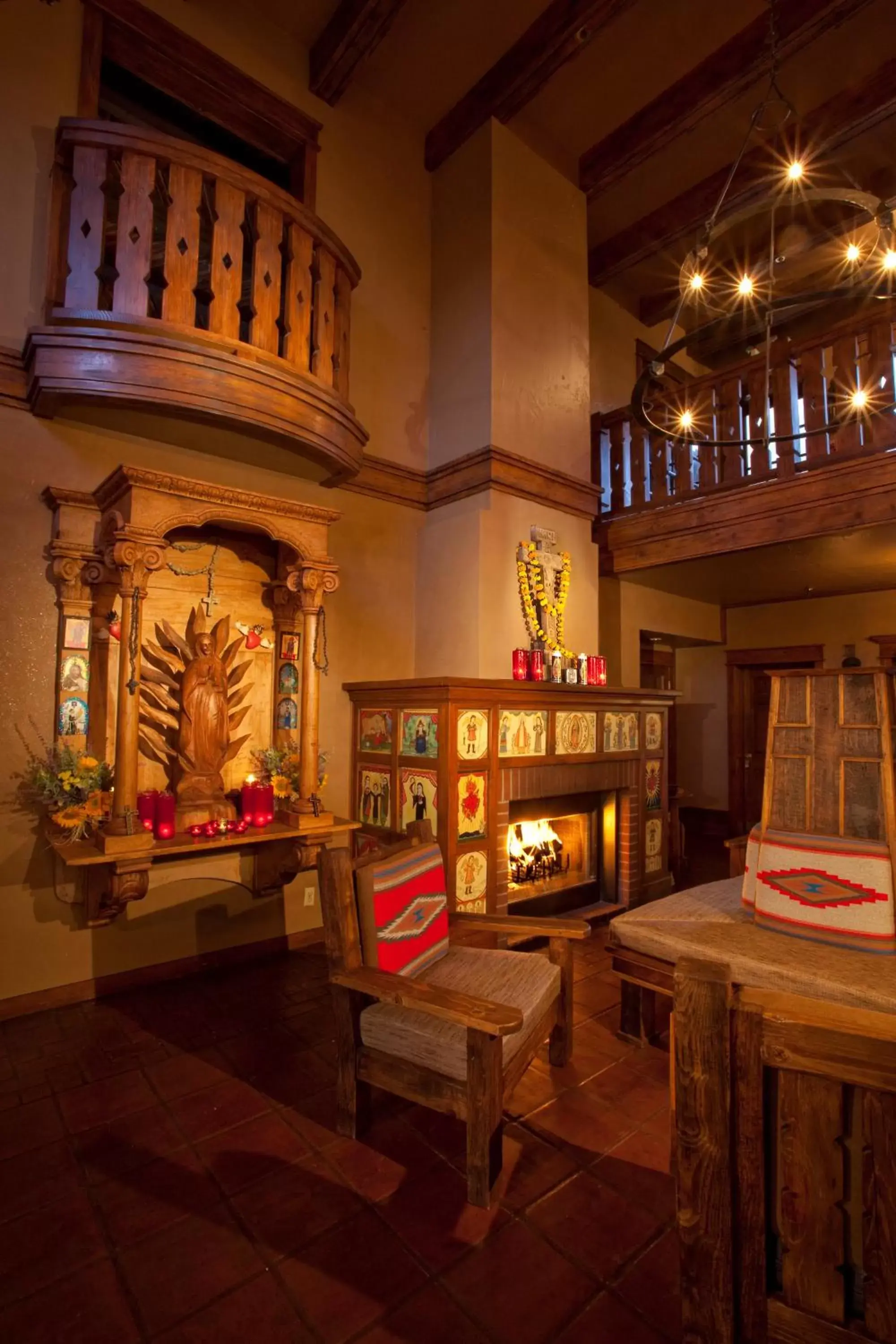 Lobby or reception in Hotel Chimayo de Santa Fe