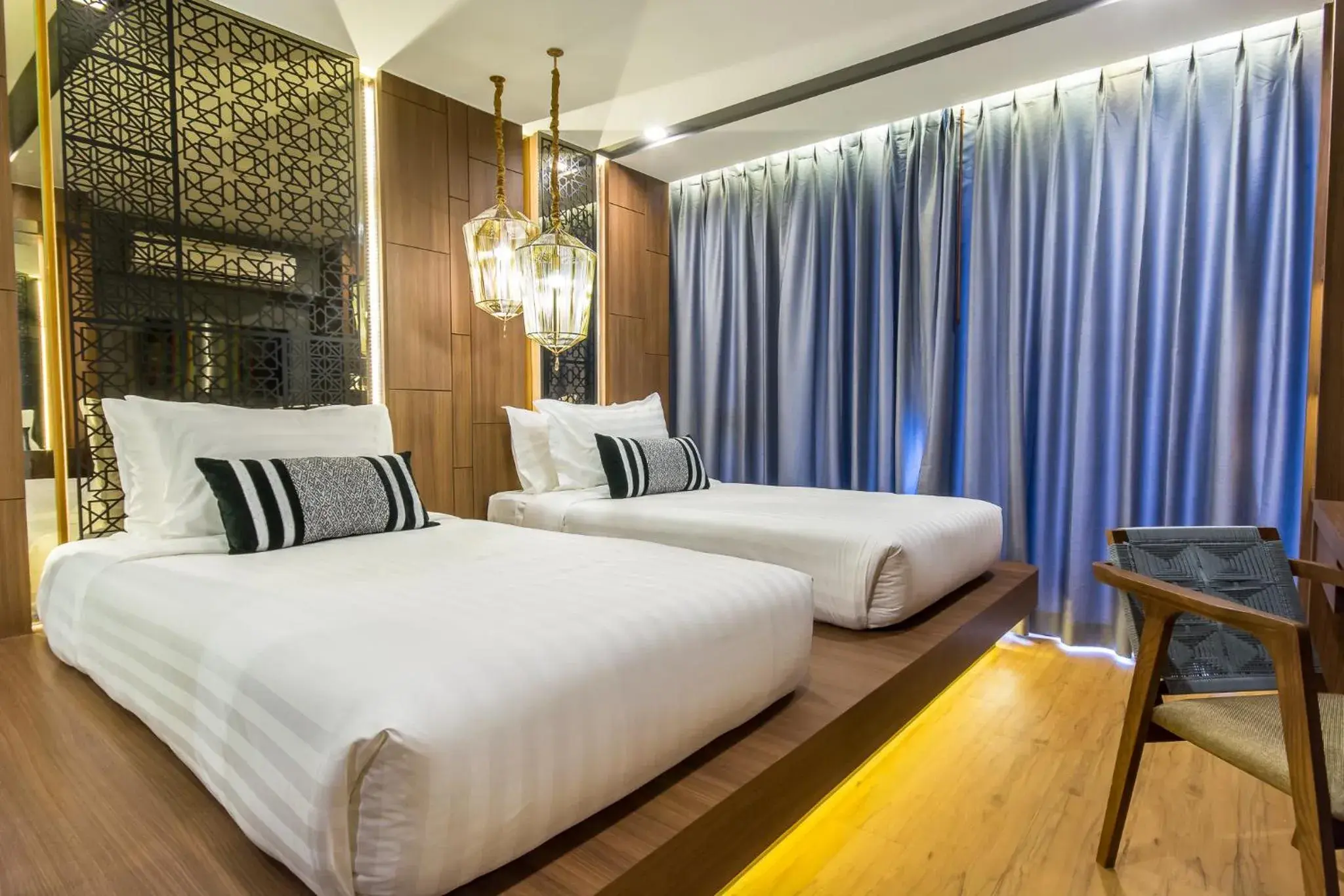 Photo of the whole room, Bed in Stay with Nimman Chiang Mai - SHA Extra Plus