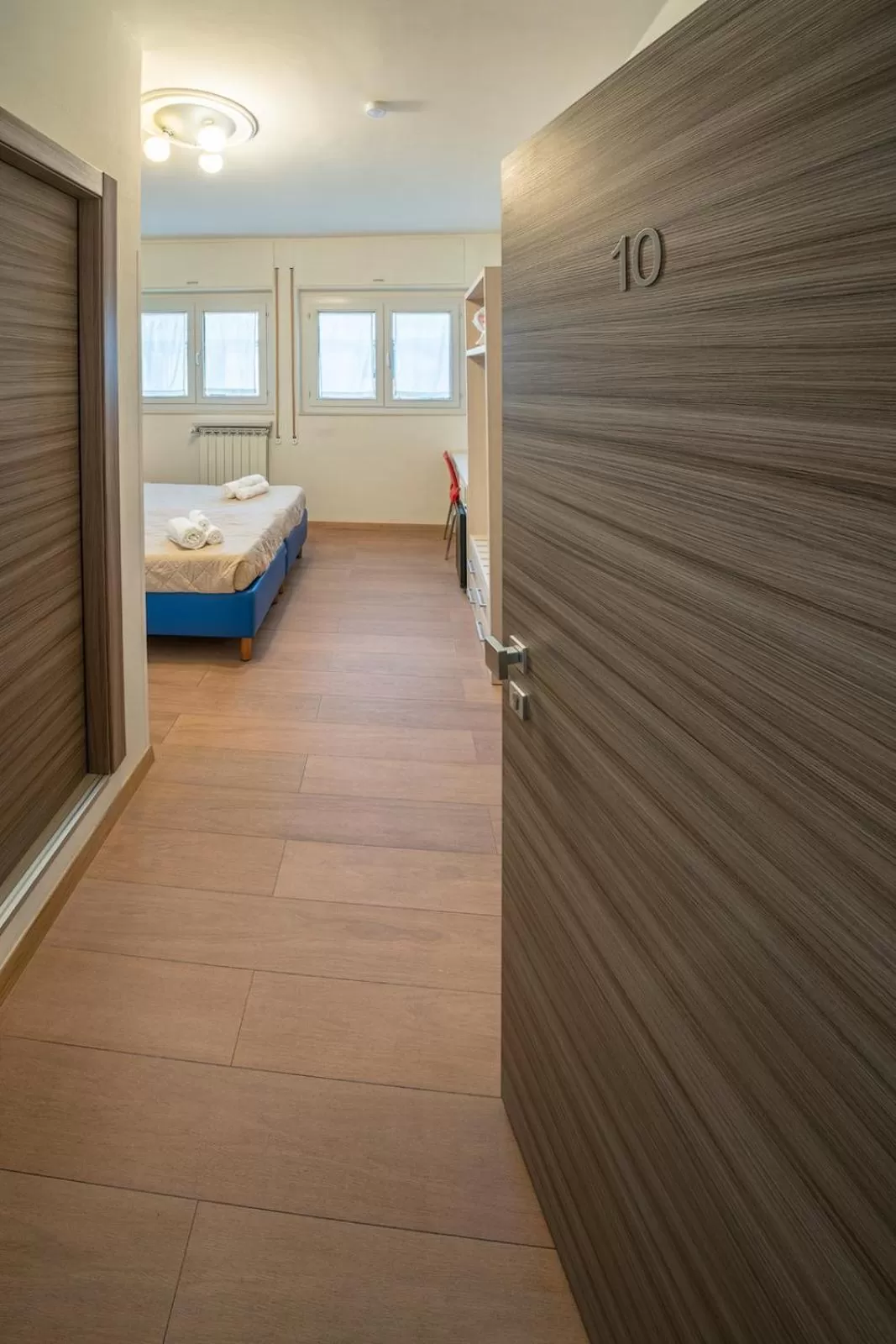 Bed in Hotel Cairoli