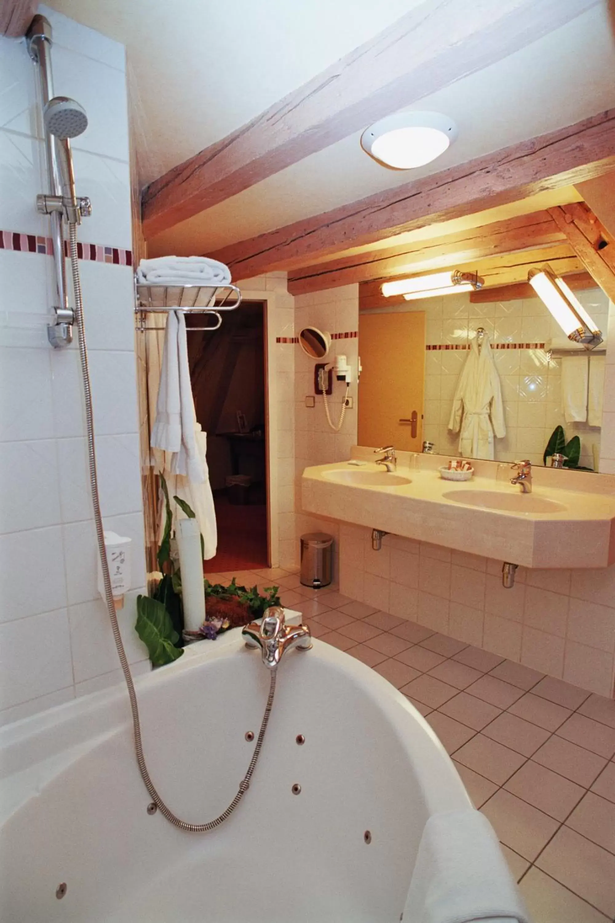 Staff, Bathroom in Hotel Beaucour