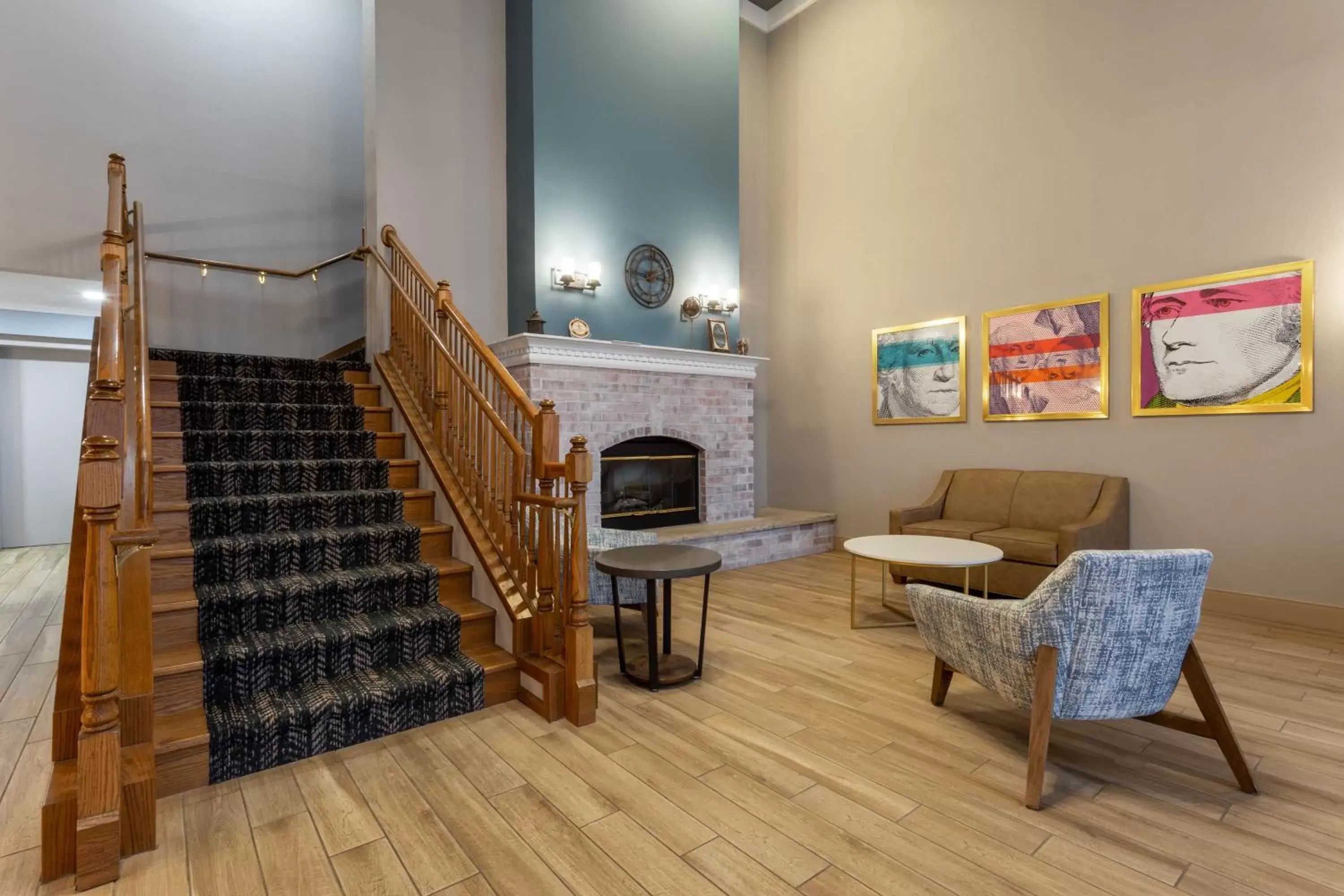 Lobby or reception in AmericInn by Wyndham Fulton Clinton Lobby or reception in AmericInn by Wyndham Fulton Clinton