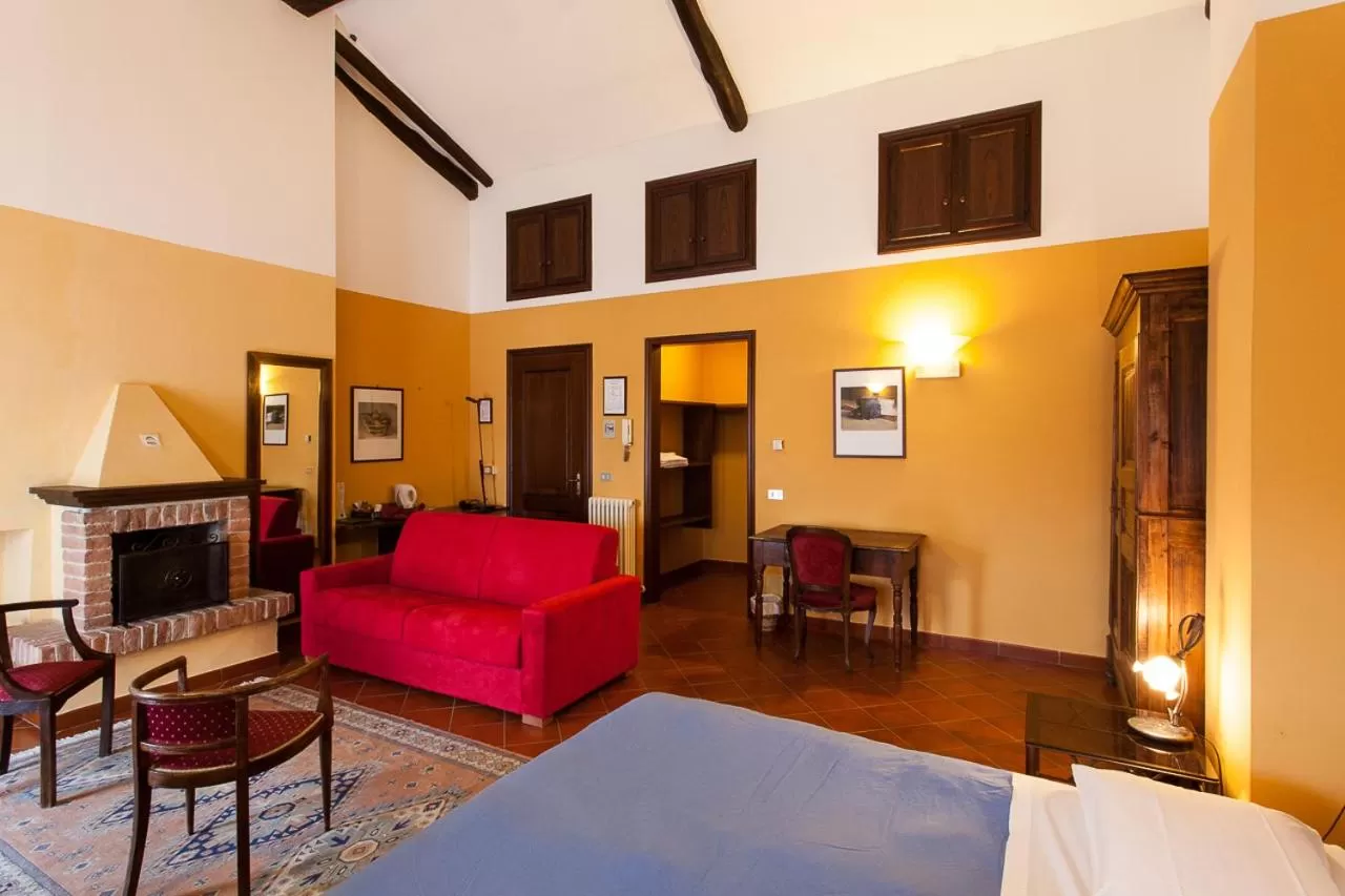 Living room in Residenza Del Lago