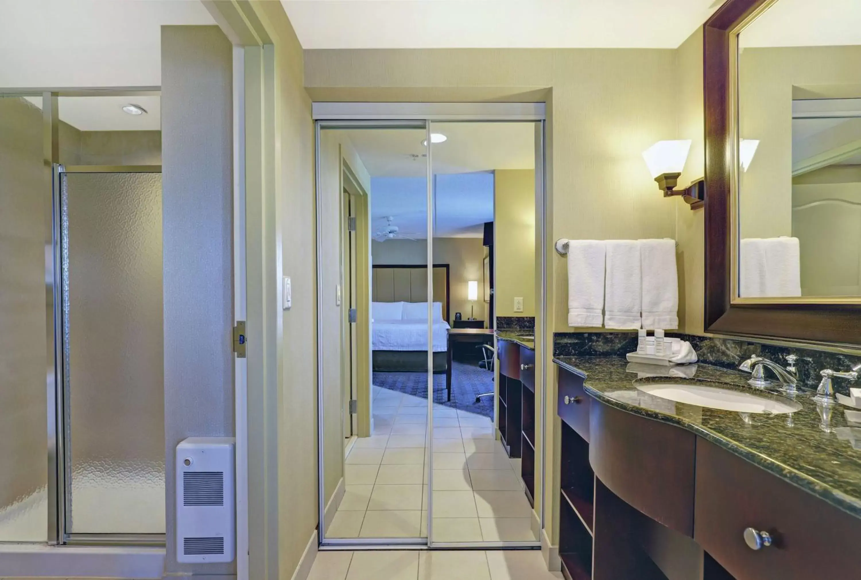 Bathroom in Homewood Suites by Hilton Cambridge-Waterloo, Ontario