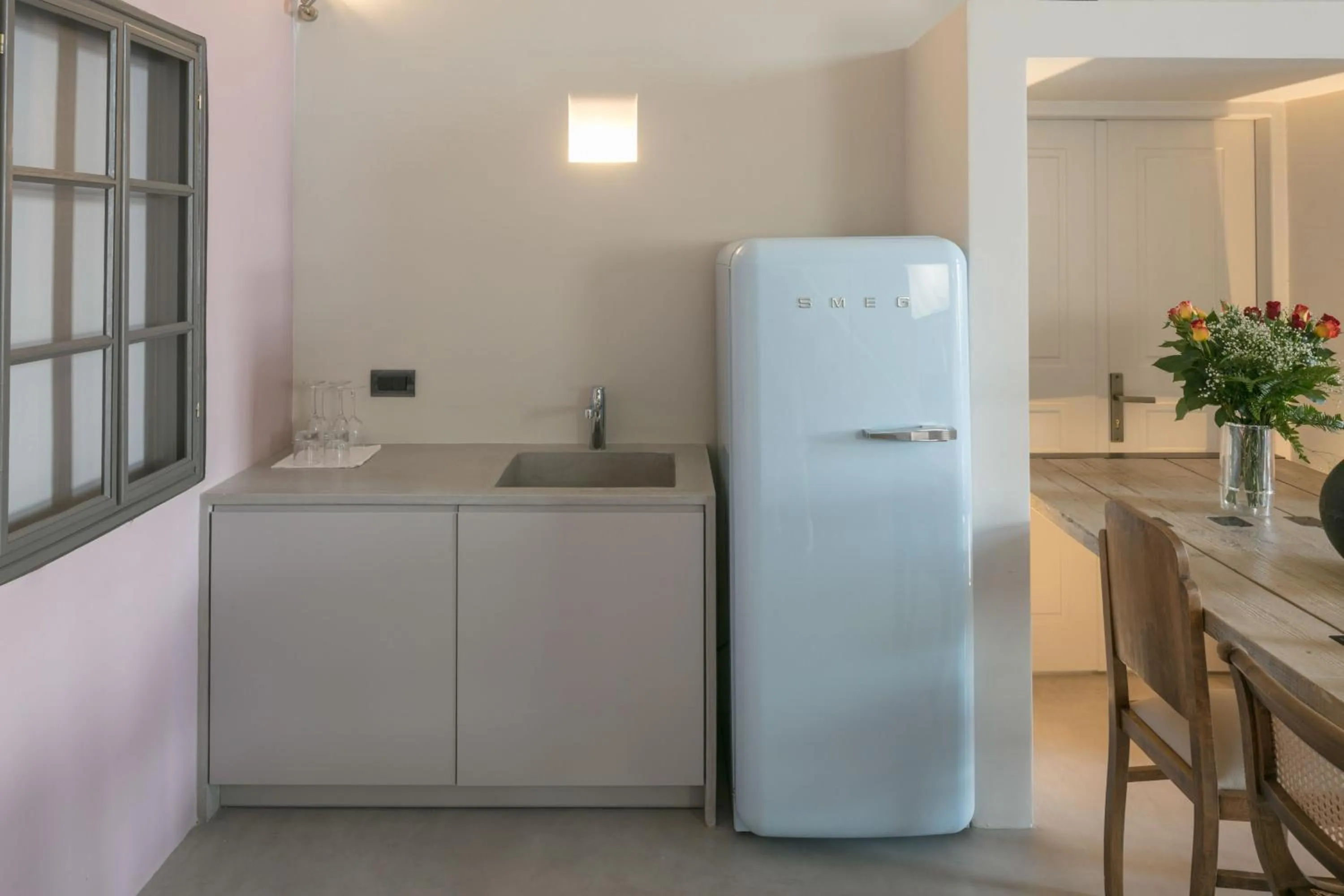 Kitchen or kitchenette in Aria Suites & Villas