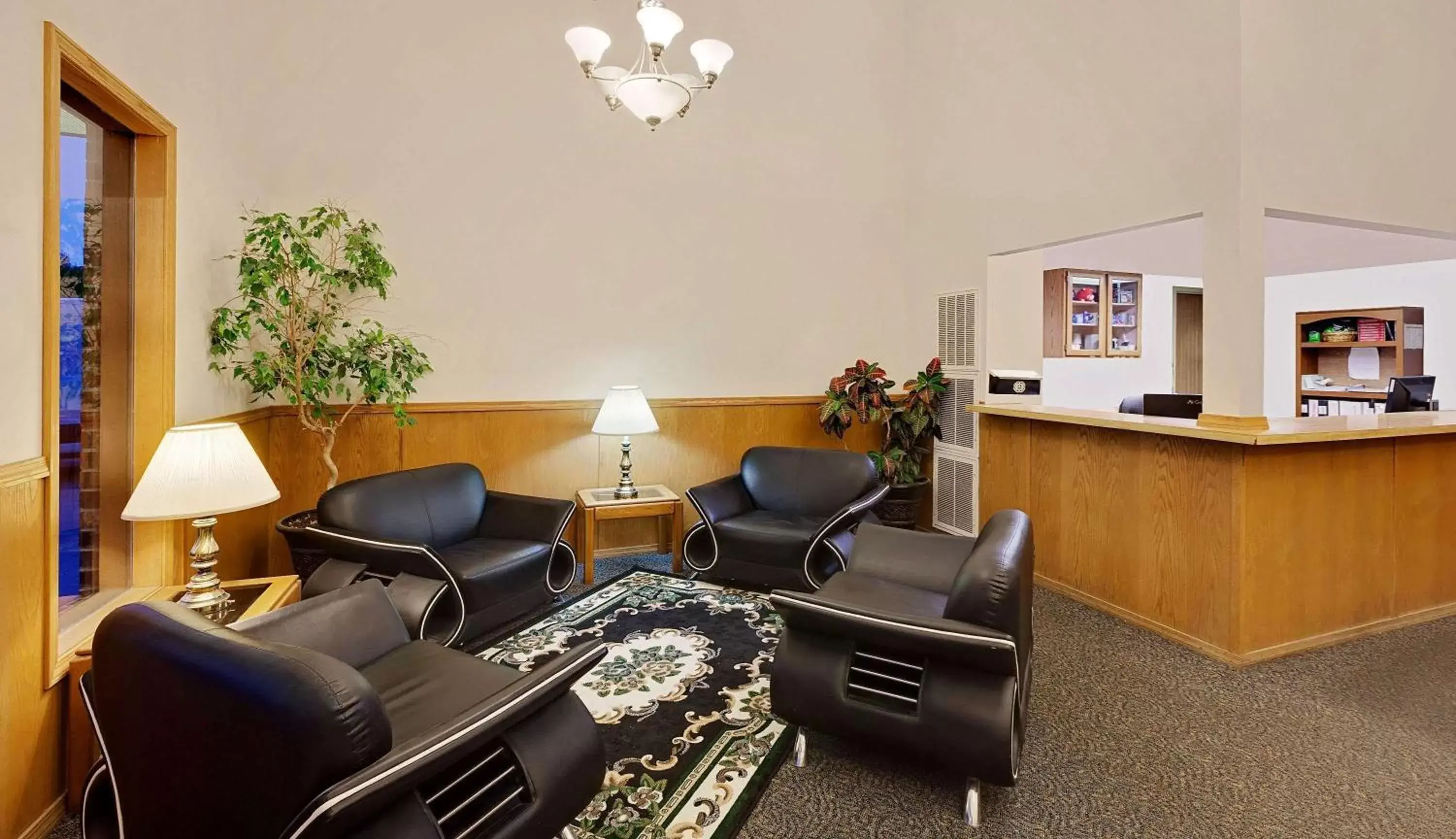 Lobby or reception in Super 8 by Wyndham Fayetteville Lobby or reception in Super 8 by Wyndham Fayetteville