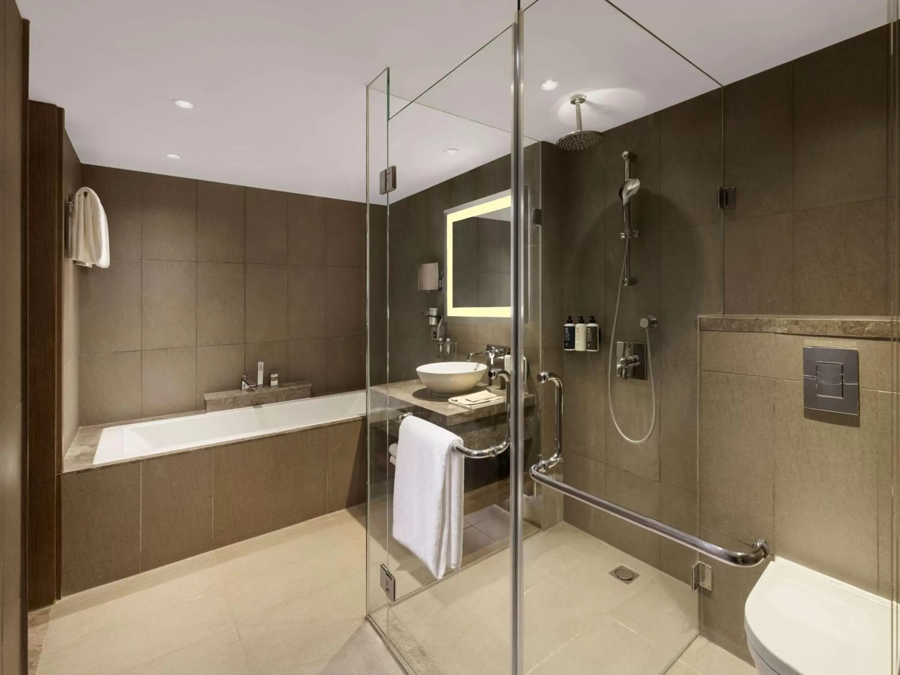 Bathroom in Novotel New Delhi Aerocity- International Airport