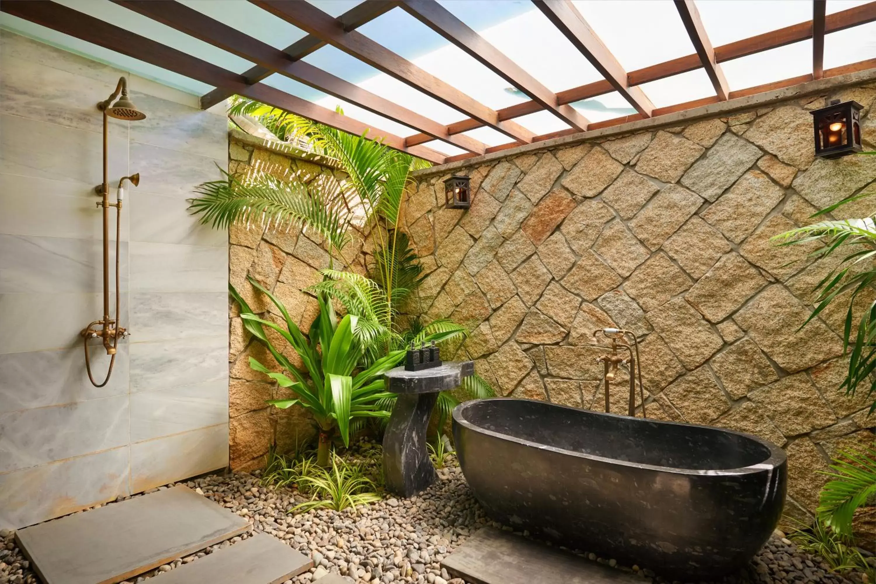 Bathroom in Amiana Resort Nha Trang