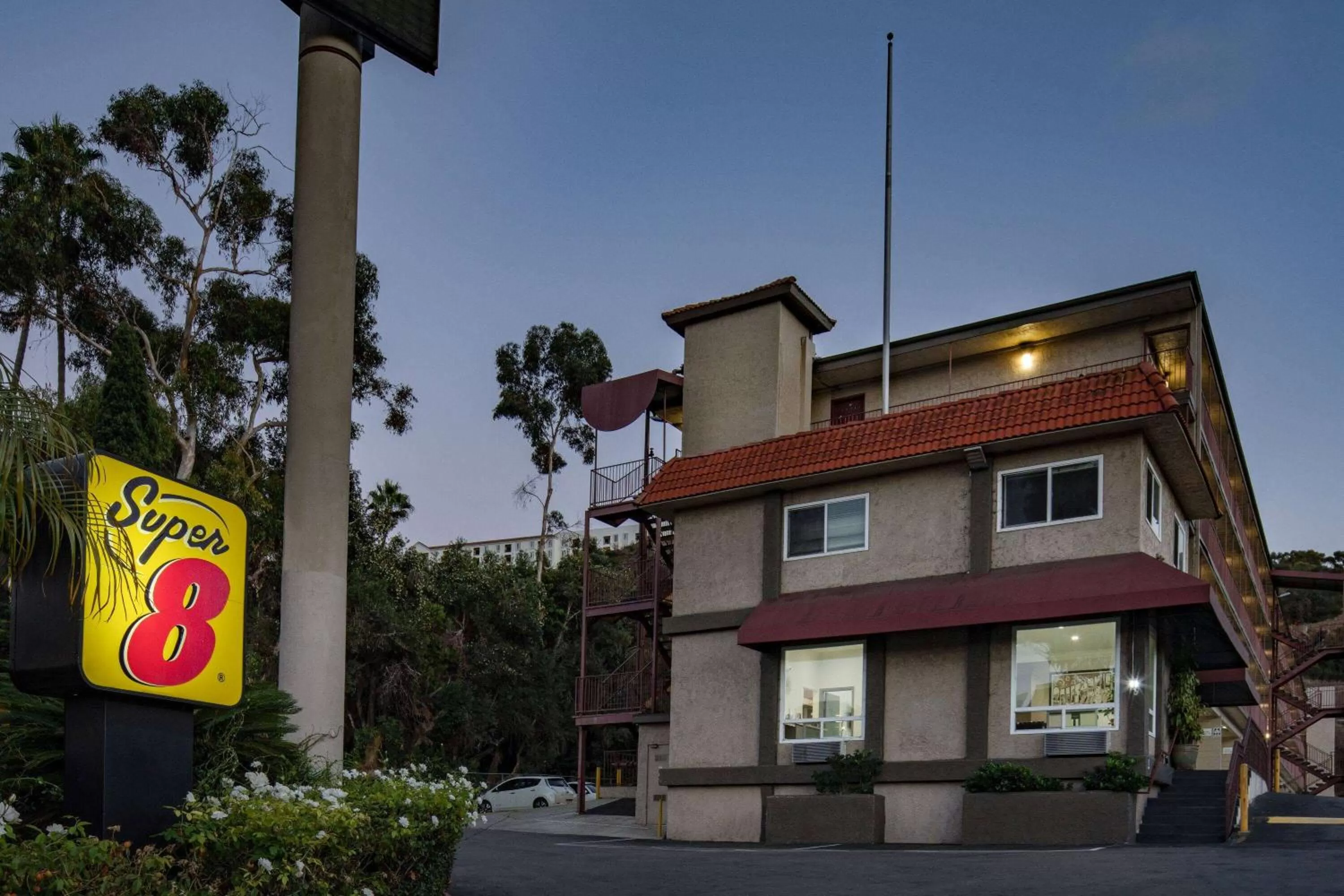 Property building in Super 8 by Wyndham San Diego Hotel Circle