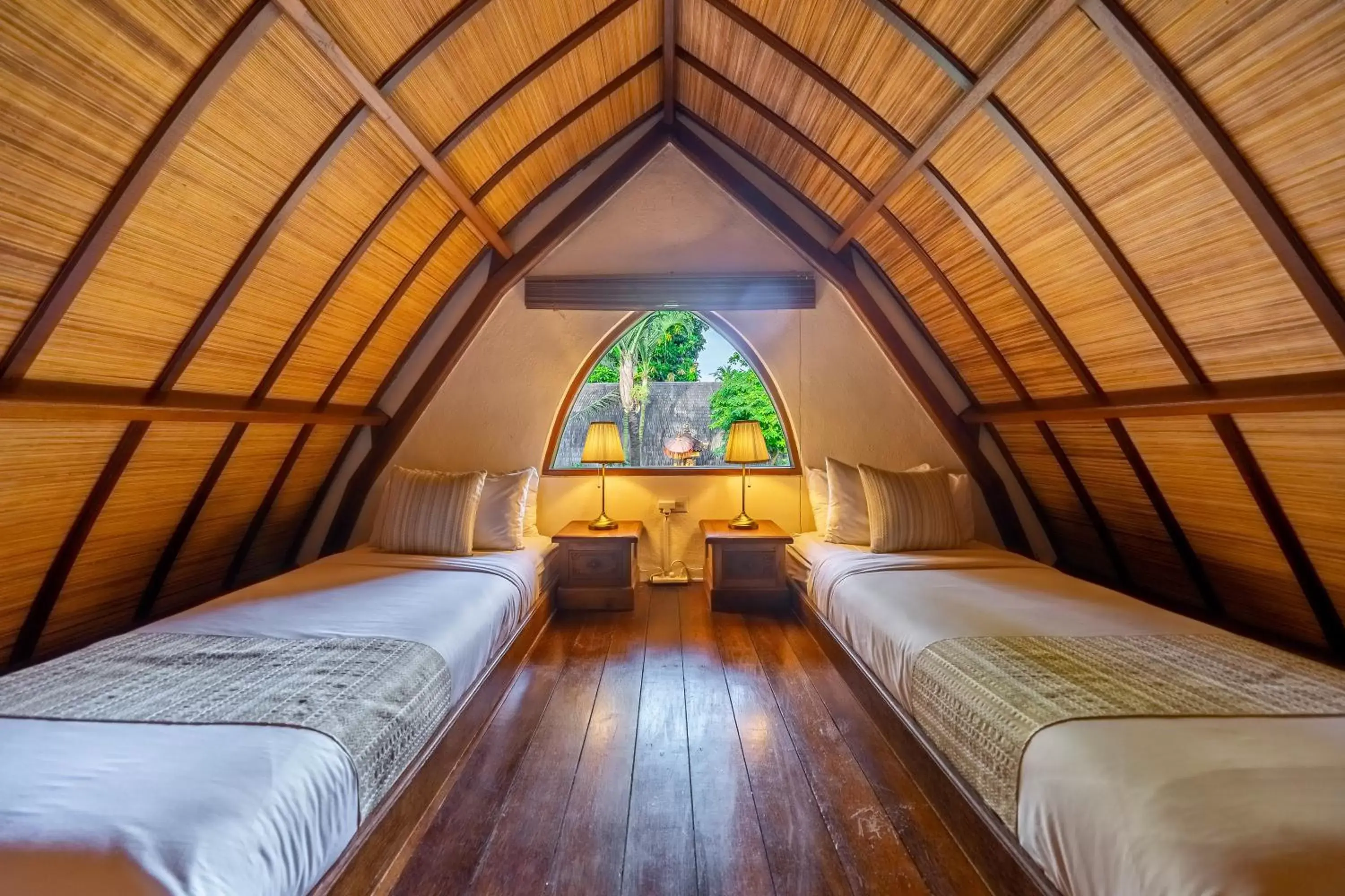 Bed in Klumpu Bali Resort